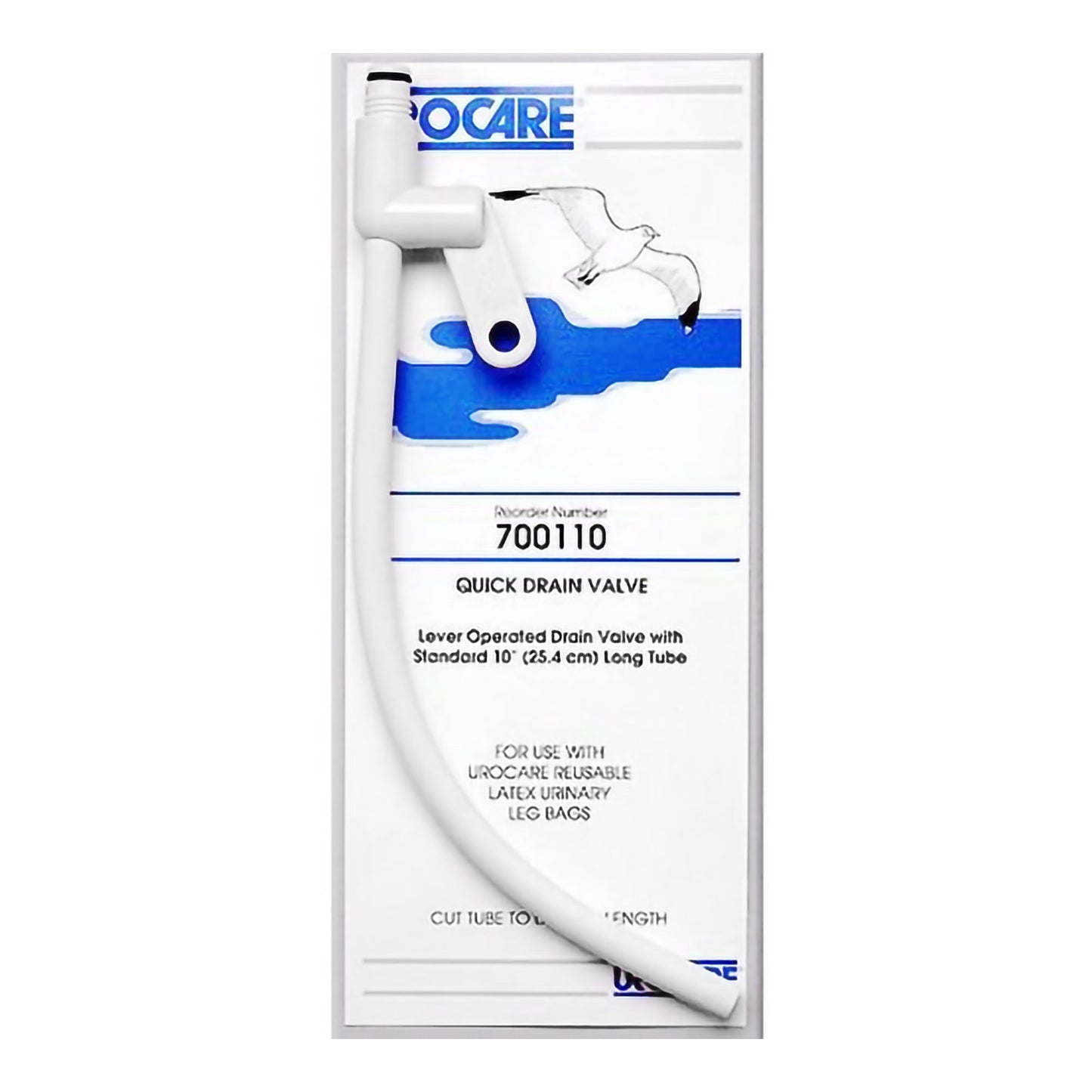 VALVE, DRAIN TUBE F/LEG BG RUSSM (12/CS)