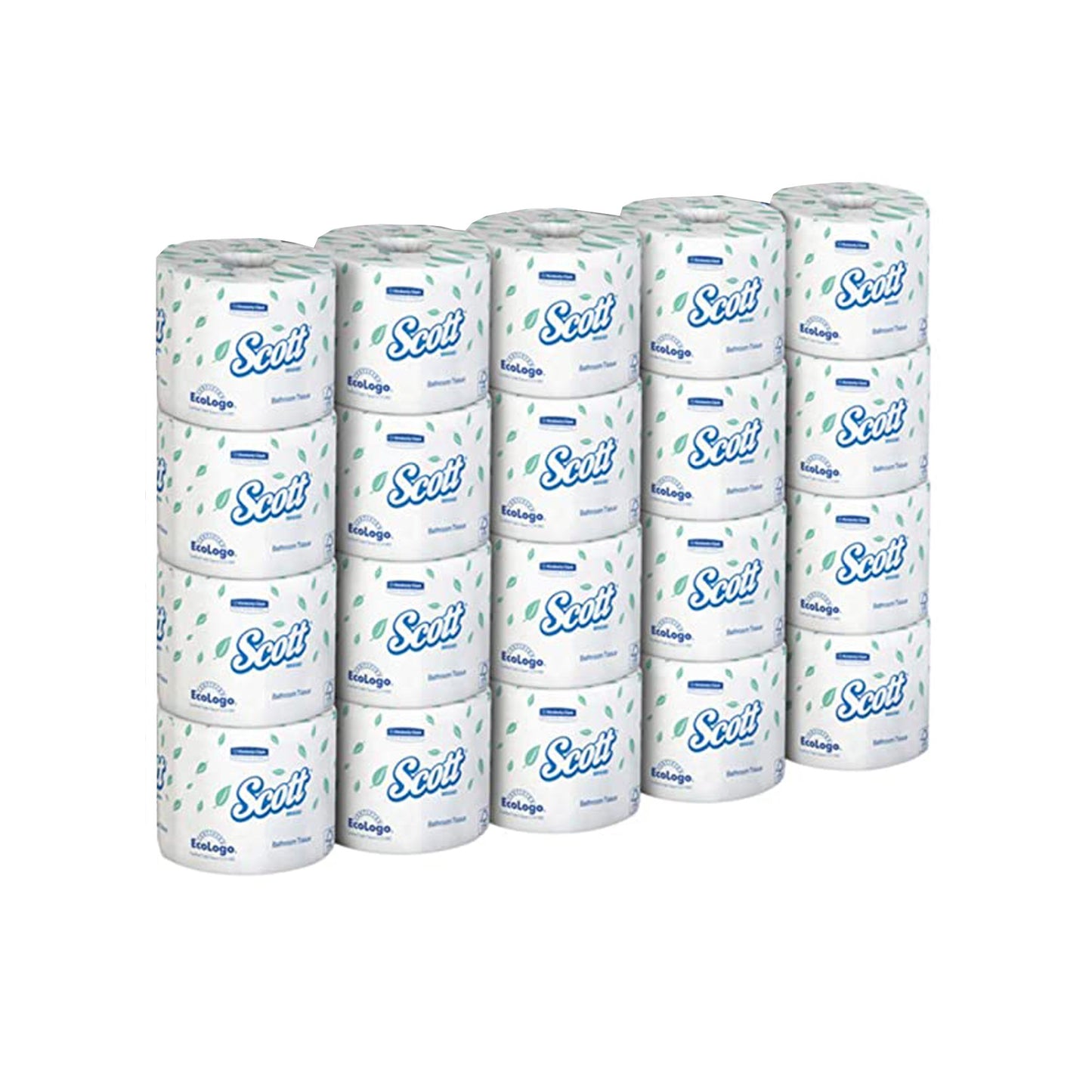TISSUE, TOILET SCOTT 2PLY (550/RL 20RL/CS) KIMCON
