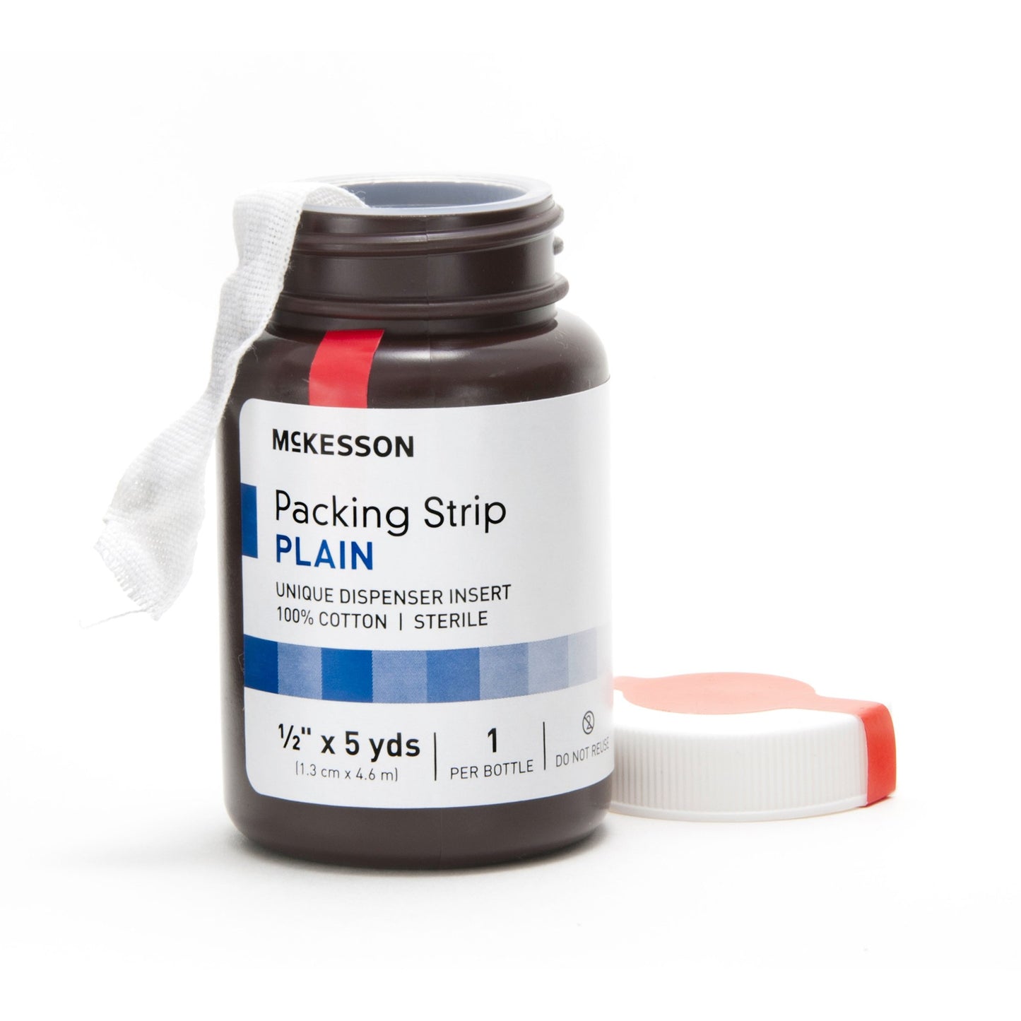 PACKING STRIP, NASAL PLAIN STRLF 1/2"X5YDS (12/CS)