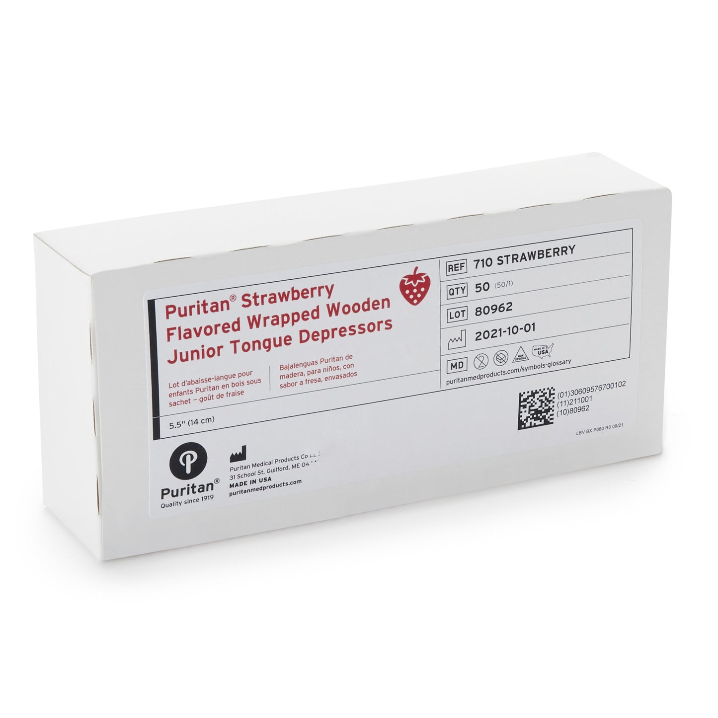 BLADE, TONGUE JR N/S STRAWBERRY (50/BX)