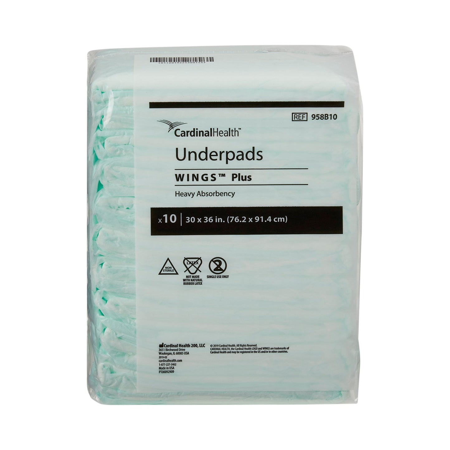 UNDERPAD, SUPRCR 30X36 (10/BG 5BG/CS)