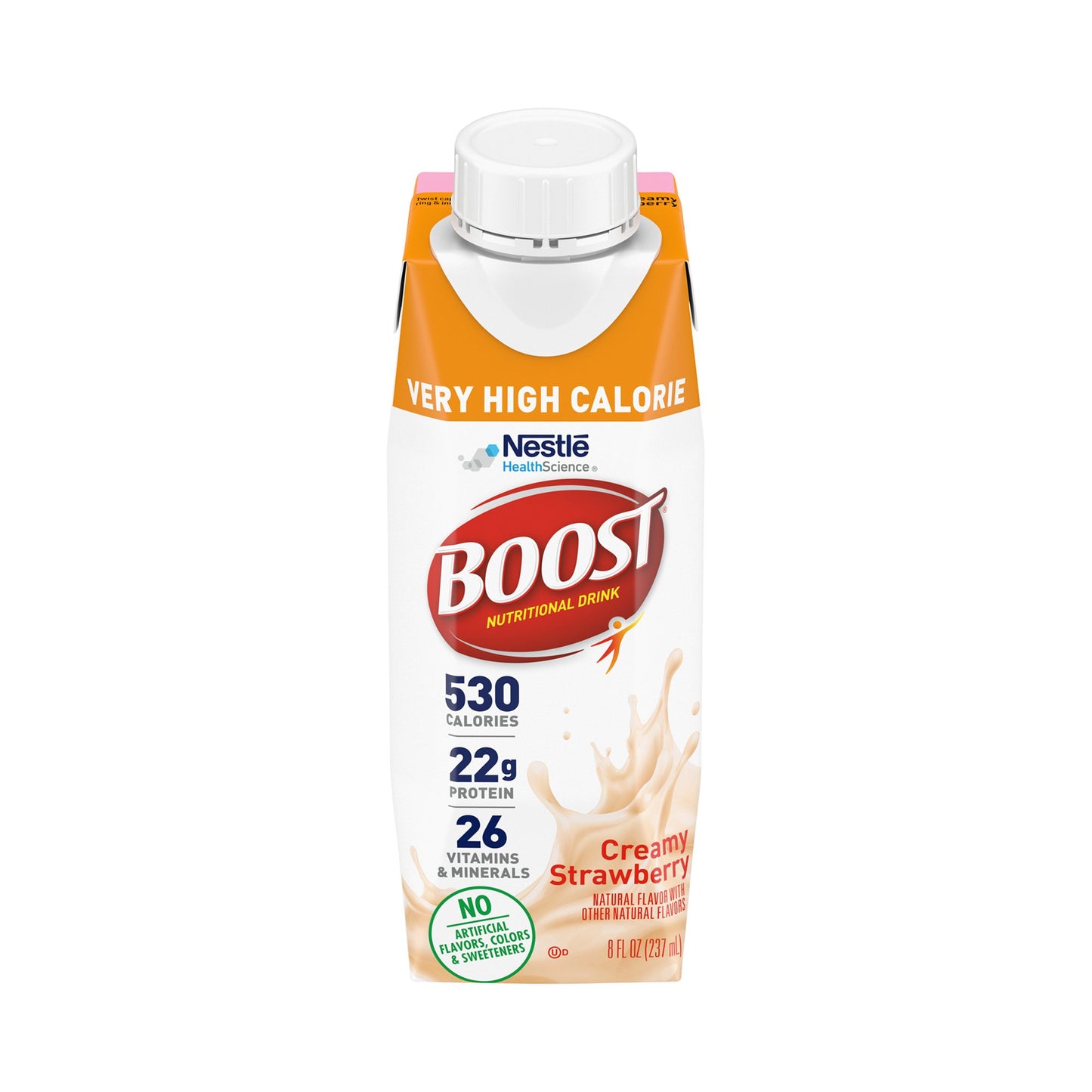 BOOST, VERY HIGH CALORIE STRWBRY 8OZ (24/CS)