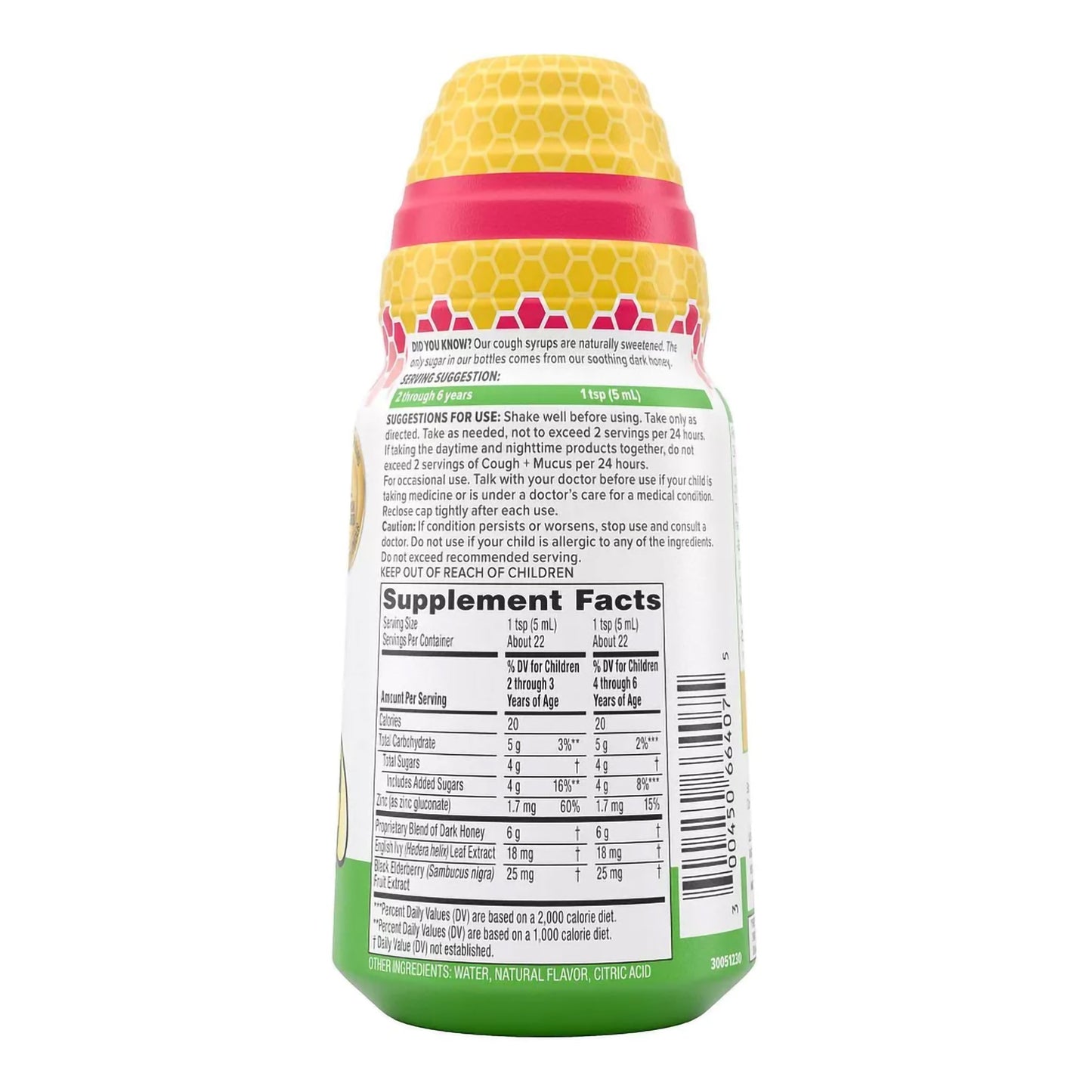 ZARBEES, SYRP CHLD COUGH+MUCUSNAT MIXED BERRY 4OZ