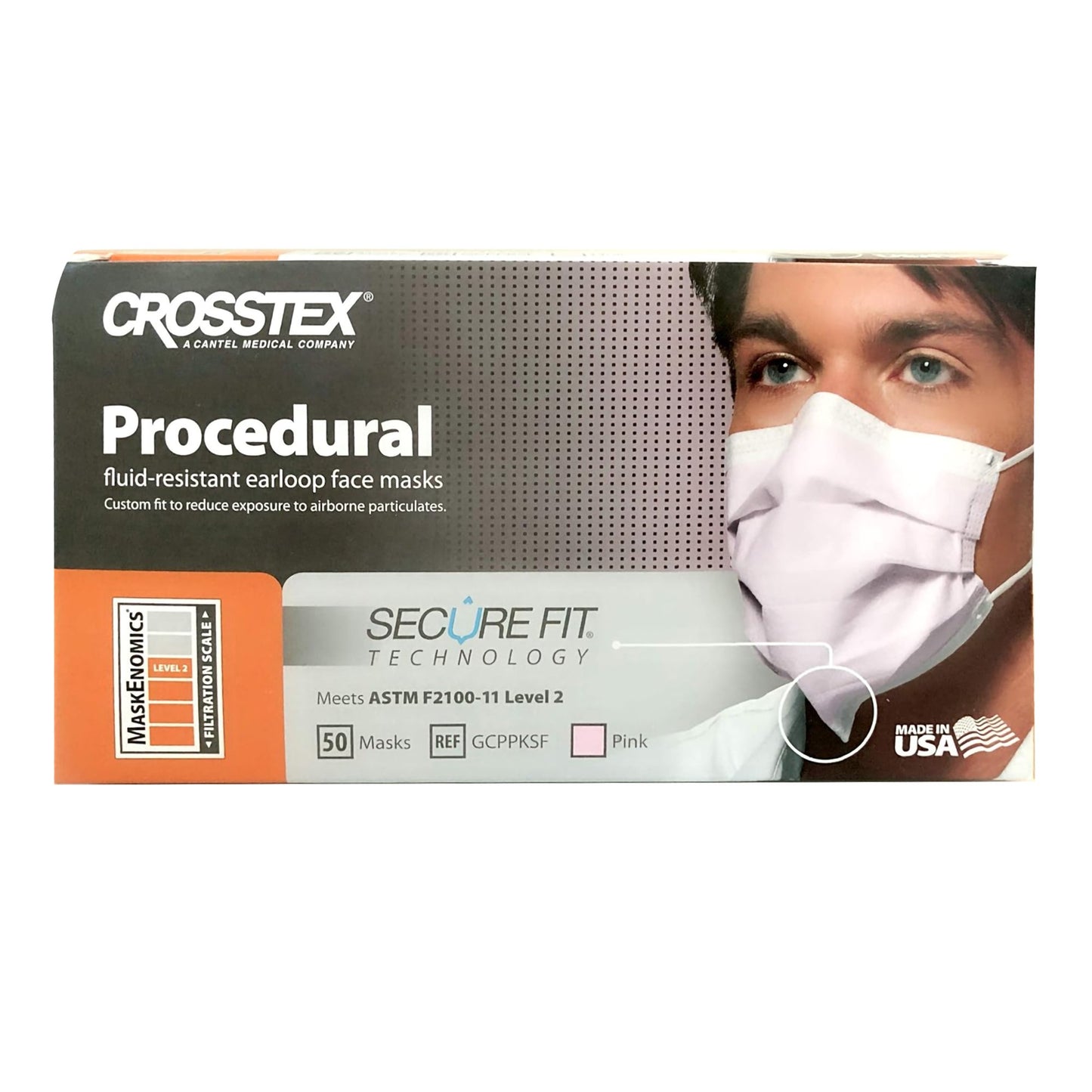 MASK, PROC LOOPS ASTM2 (50/BX 40BX/CS)