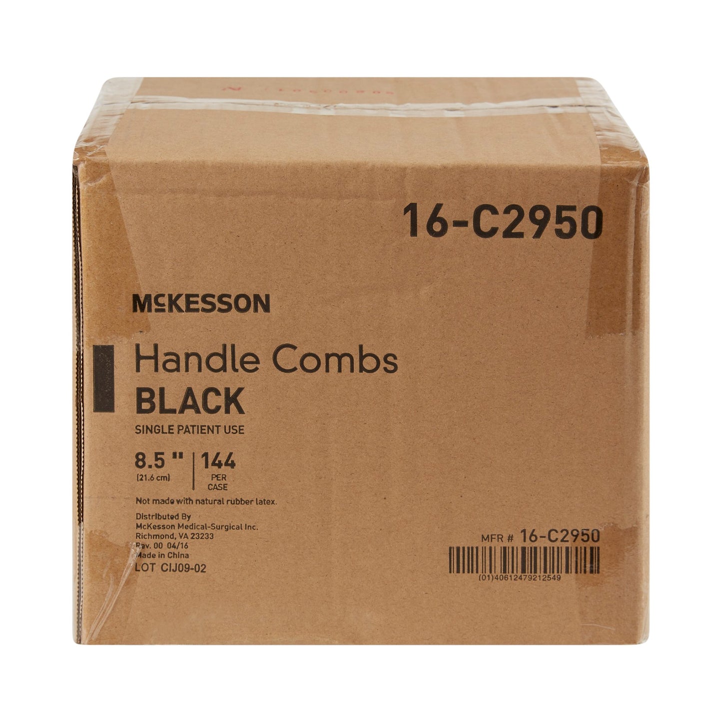 COMB, AFRO HNDL LG 8 1/2" (144/CS)