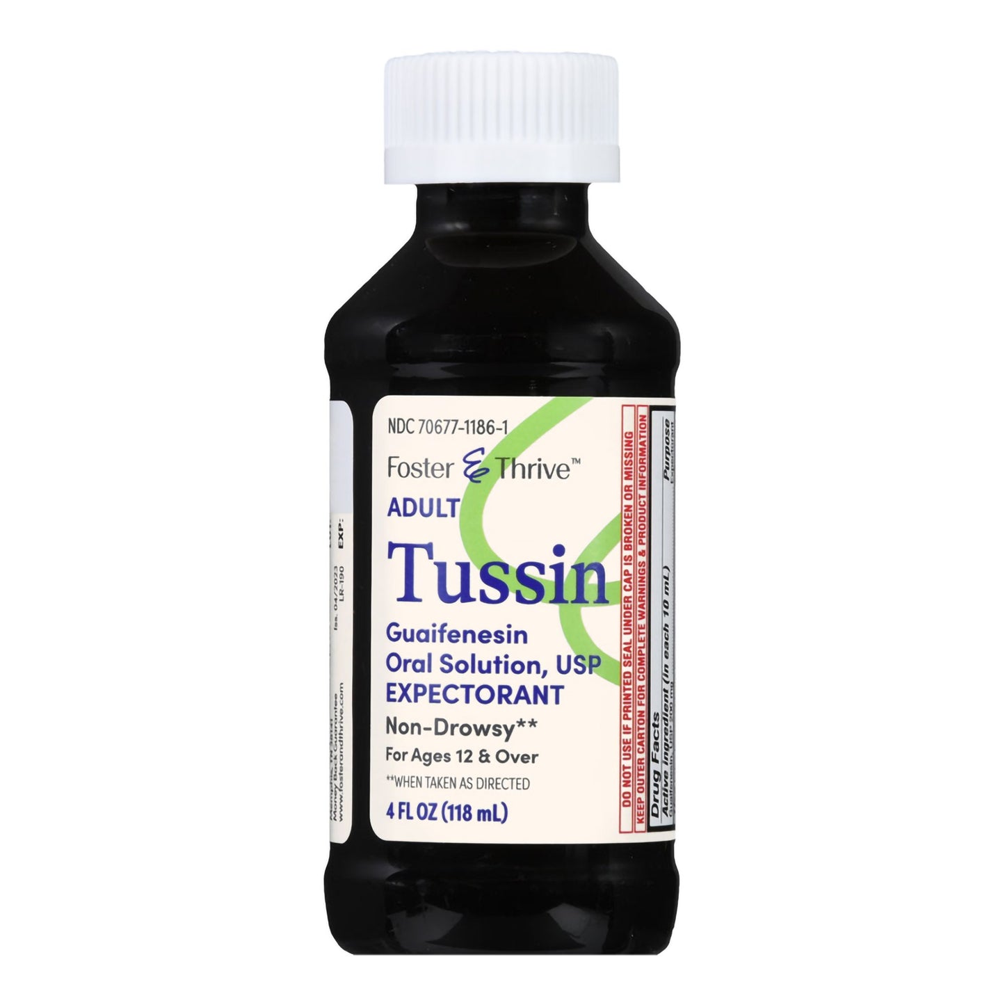 TUSSIN, SYRUP COUGH FT 4OZ