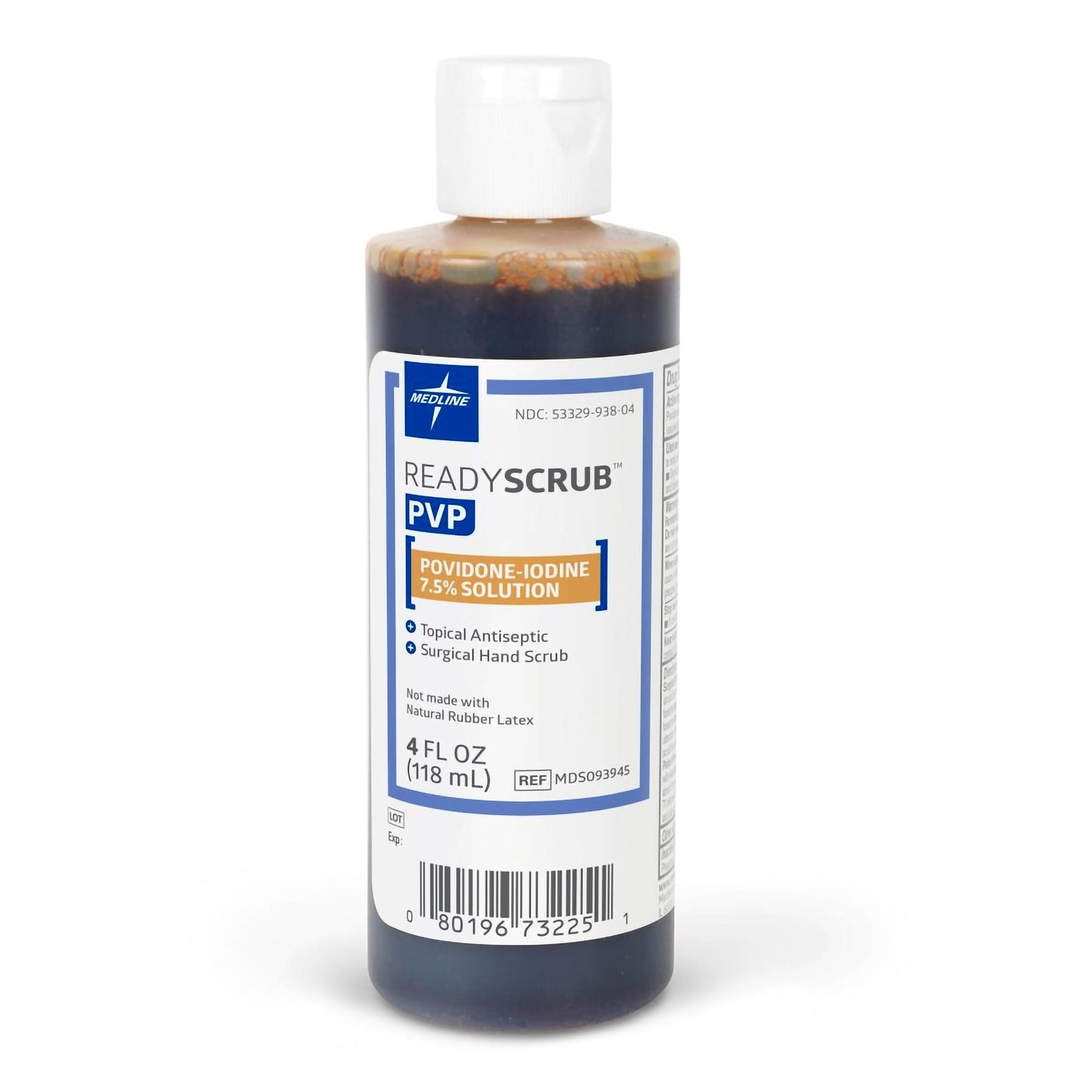 SCRUB, POVIDONE/IODINE 4OZ BTL(48/CS)