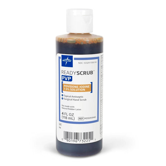 SCRUB, POVIDONE/IODINE 4OZ BTL(48/CS)