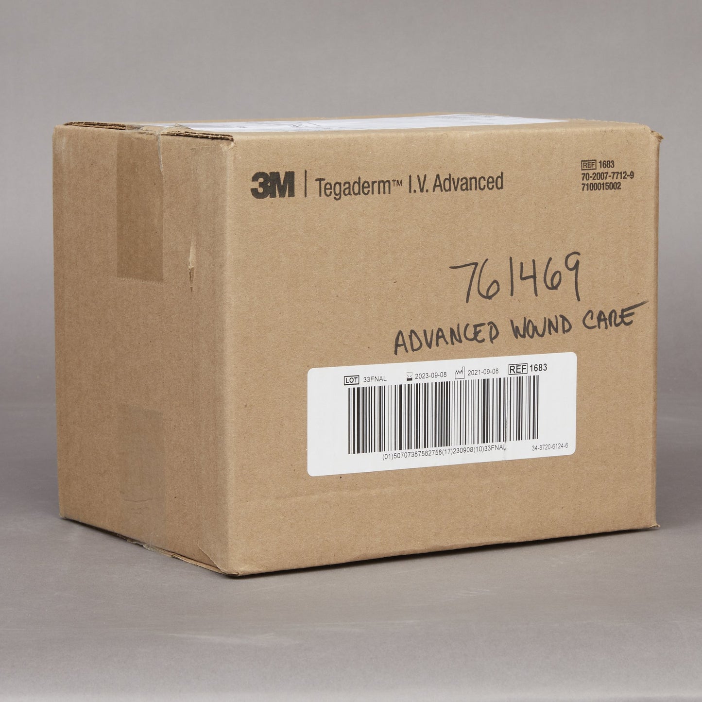 DRESSING, TEGADERM 2 1/2X2 3/4(100/BX 4BX/CS) 3M