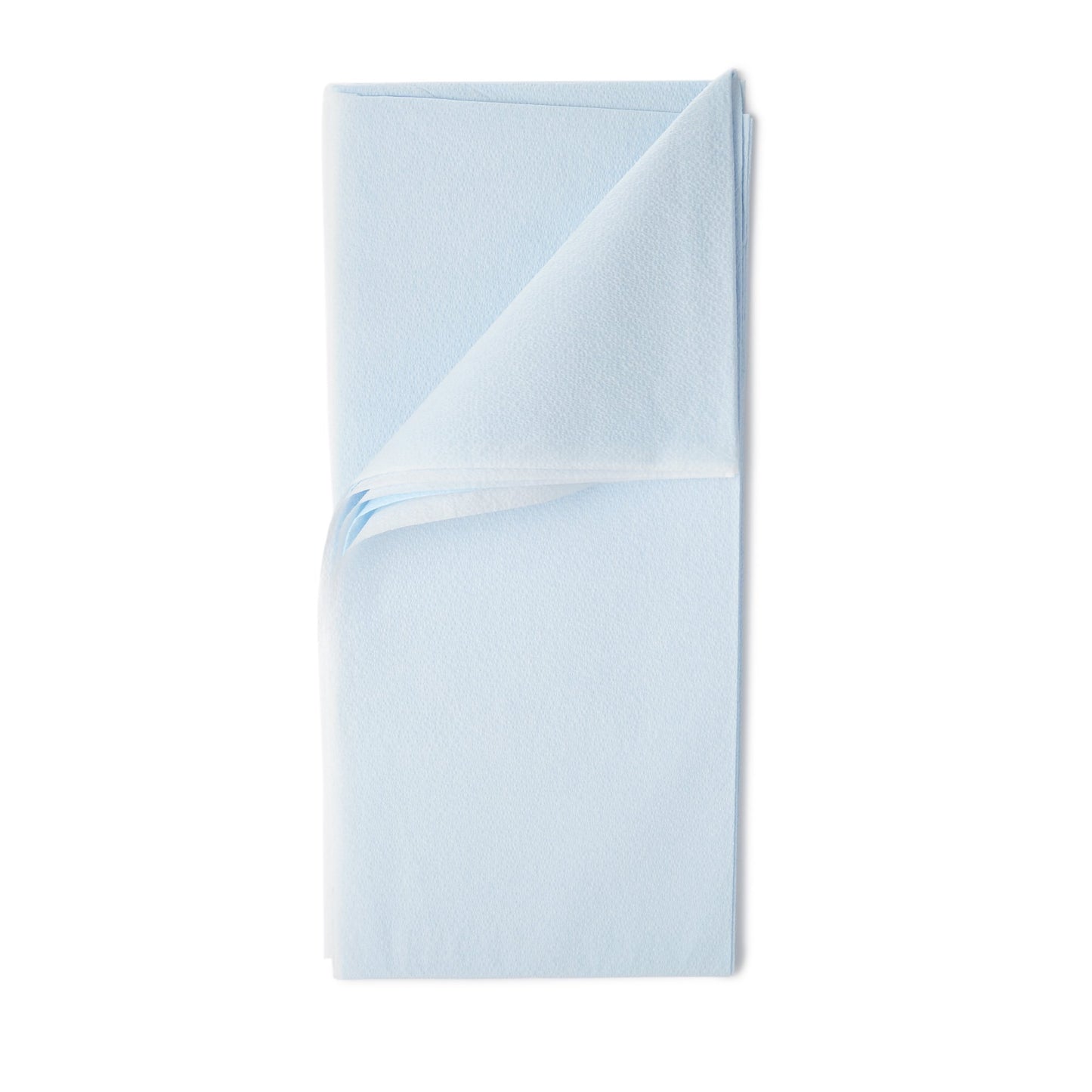 SHEET, BED TP PLASBAK WHT/BLU 40X90 (50/CS)