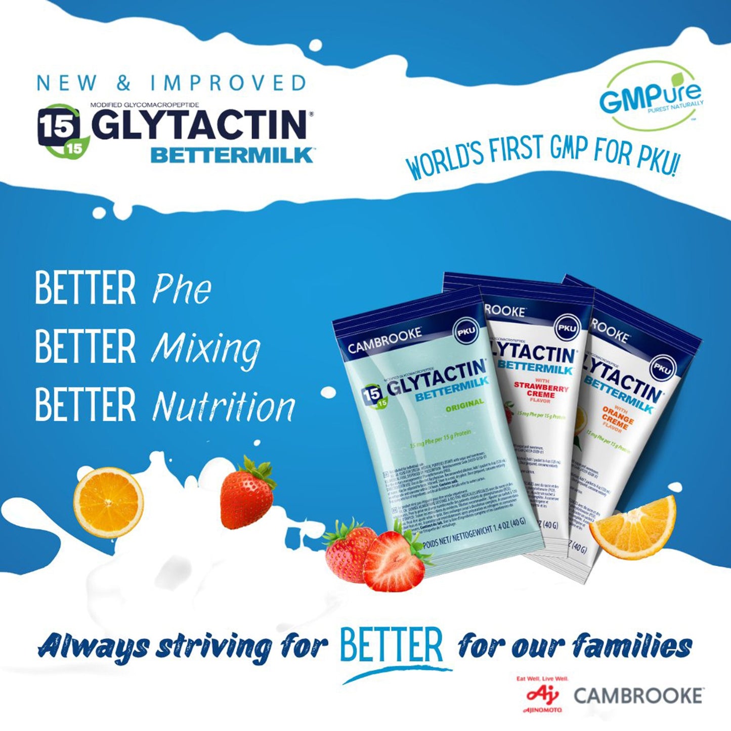 SUPPLEMENT, ORAL BETTERMILK 160CAL ORG CRM 1.4OZ (30/CS)