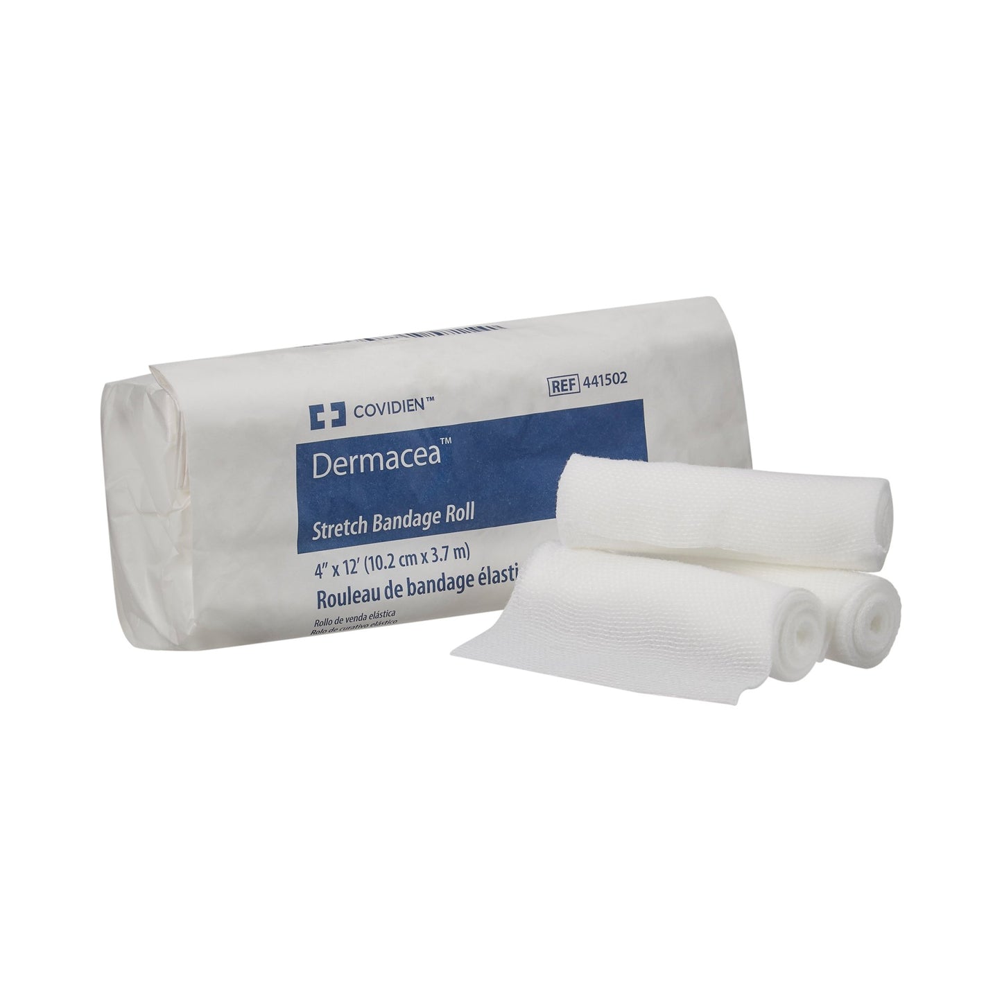 DRESSING, DERMACEA STRCH N/S 4"X12' (12/BG 8BG/CS)