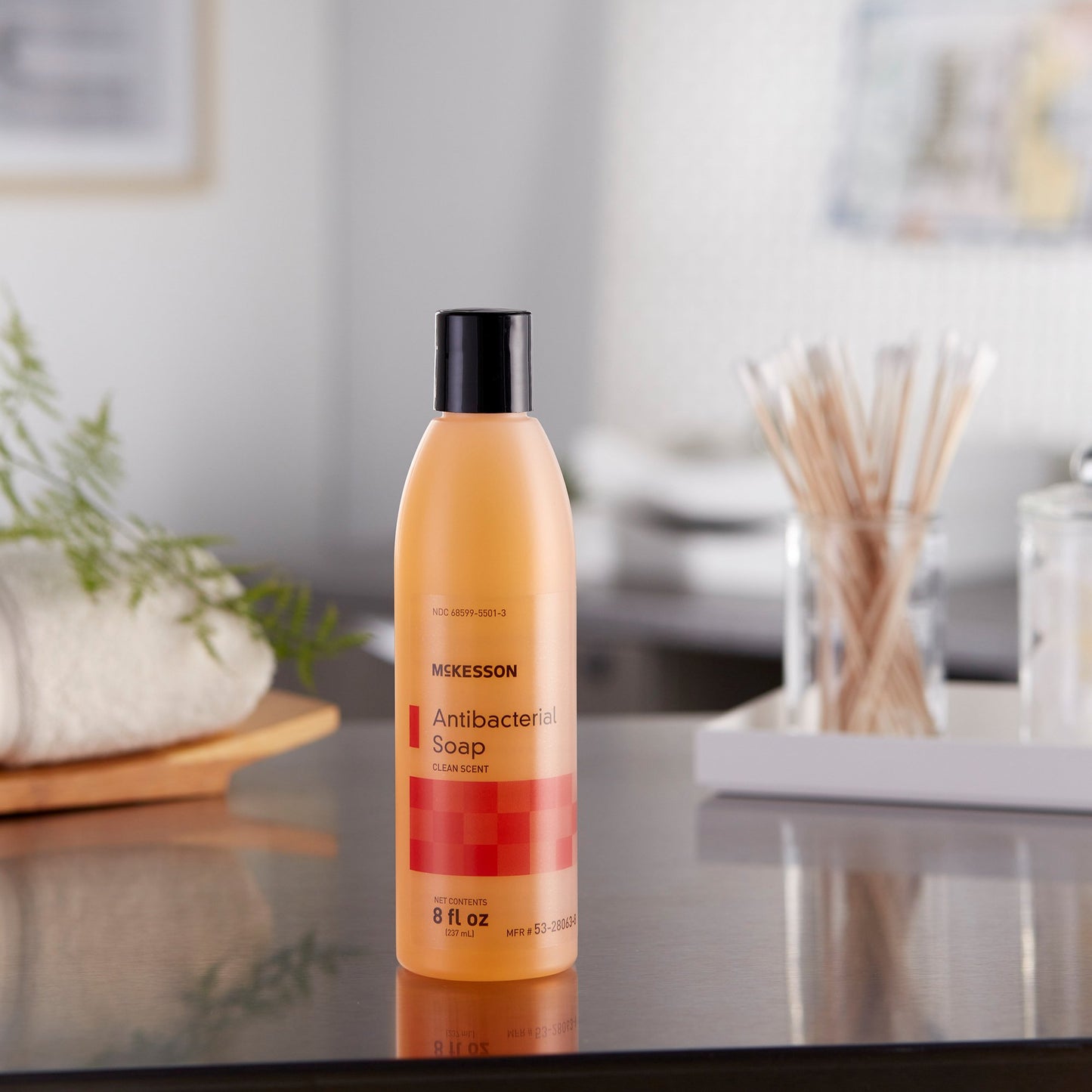 SOAP, MCKESSON ANTIB BENZETHONIUM CHLORIDE 8OZ (48/CS)