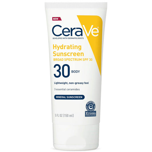 LOTION, CERAVE SUNSCREEN HYDRATING SPF30 5OZ