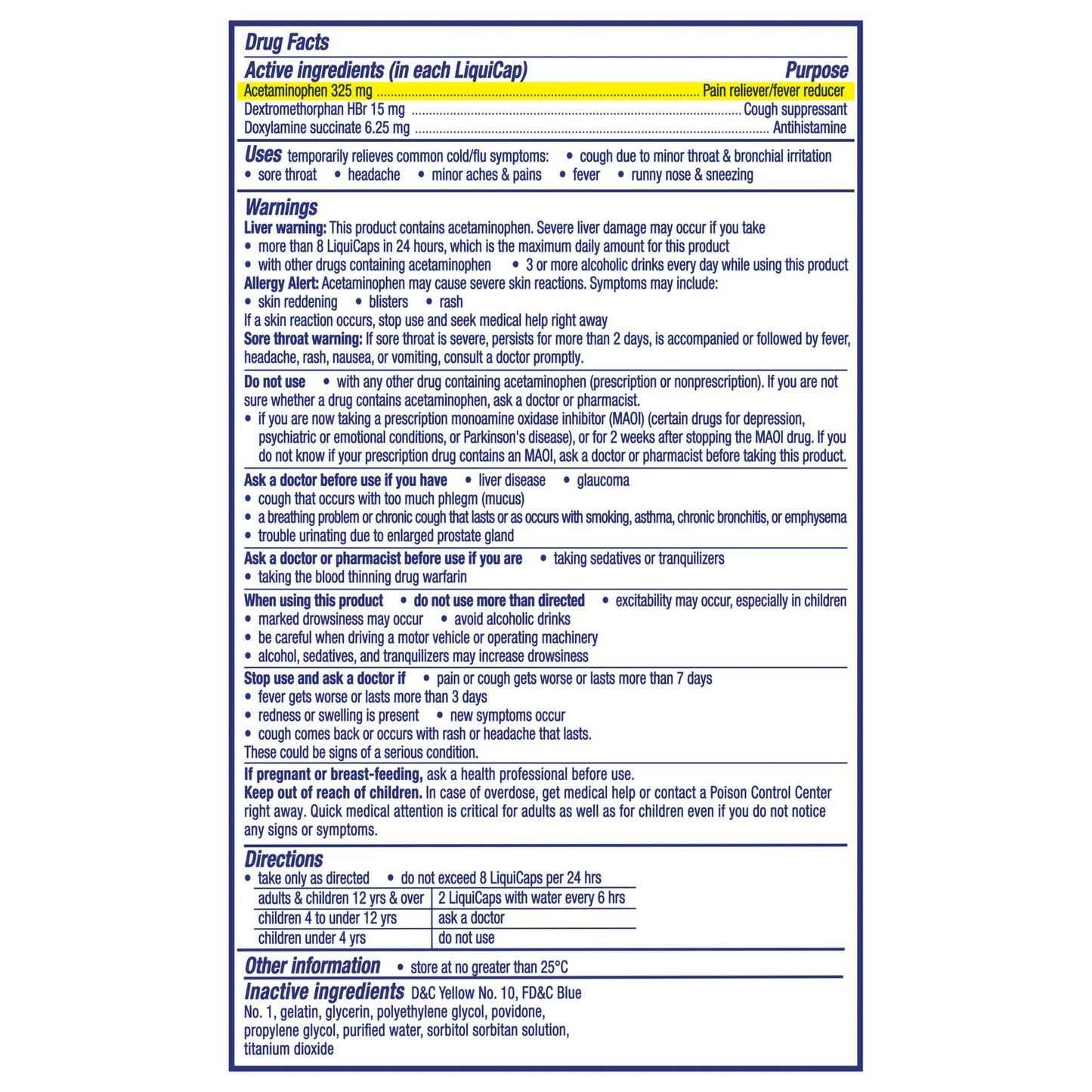 NYQUIL, LIQ CAP VICKS COLD & FLU 16OZ (16/CT)