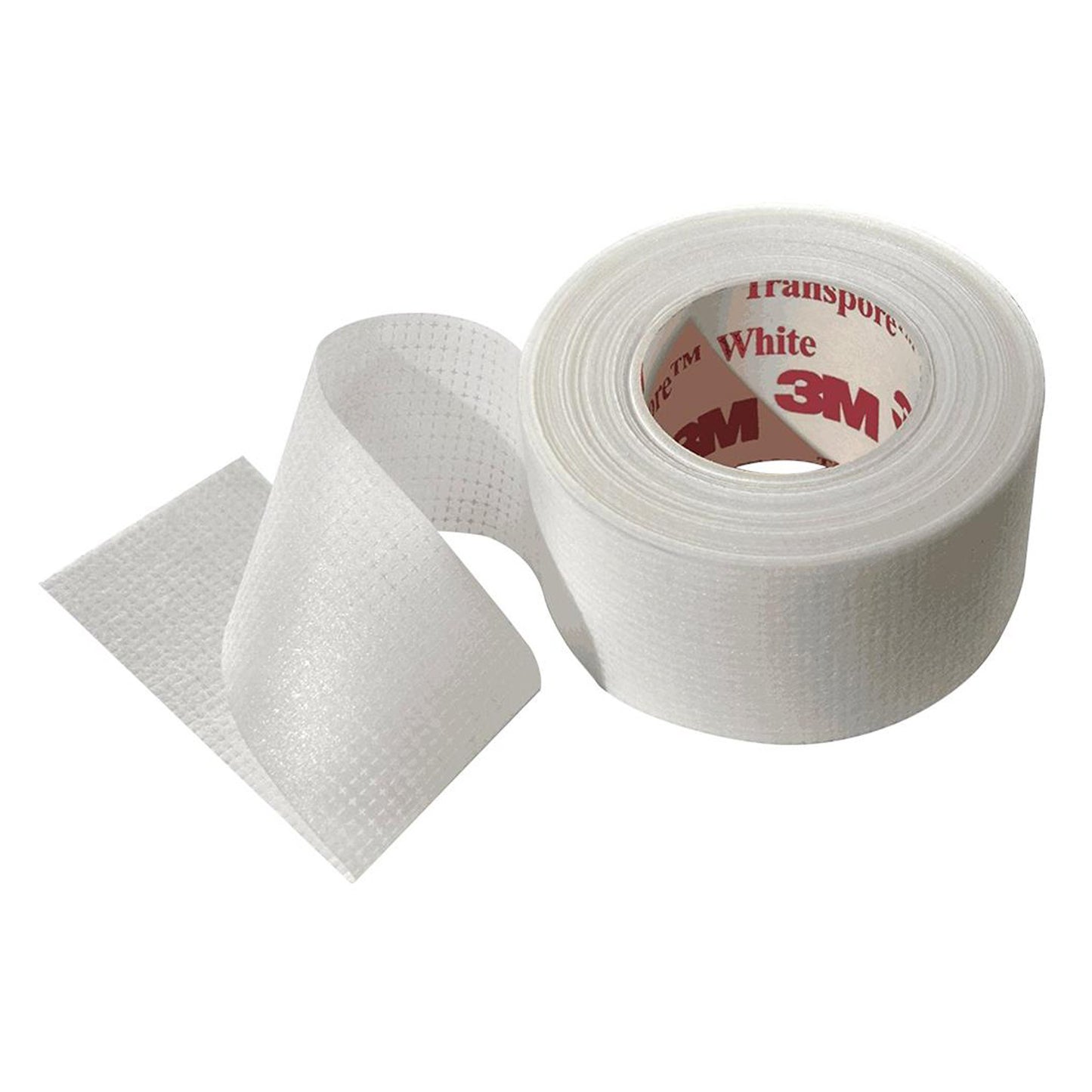 TAPE, ADHSV TRANSPORE 1/2"X10YDS (24RL/BX) 3M
