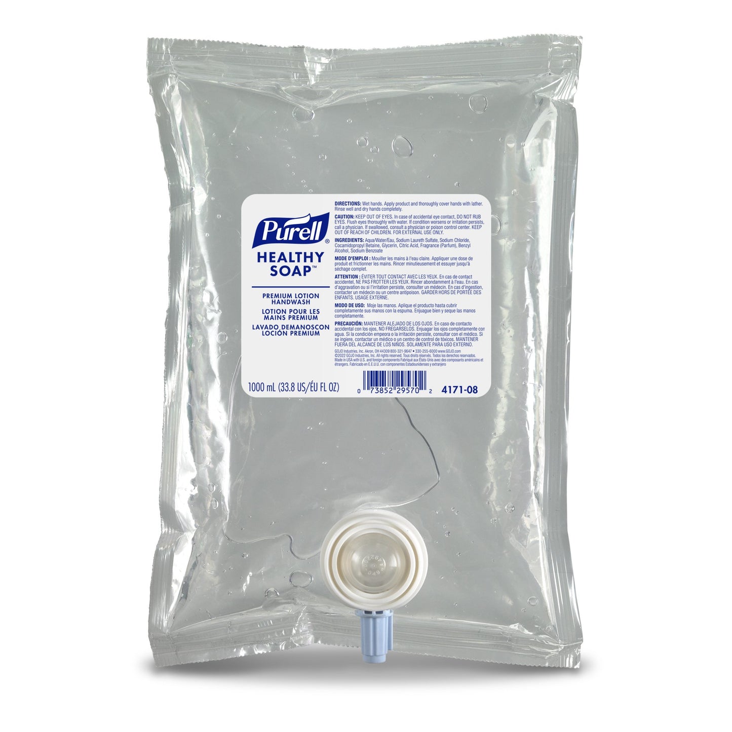 SOAP, HAND HEALTHY PURELL CS2 1000ML (8/CS)