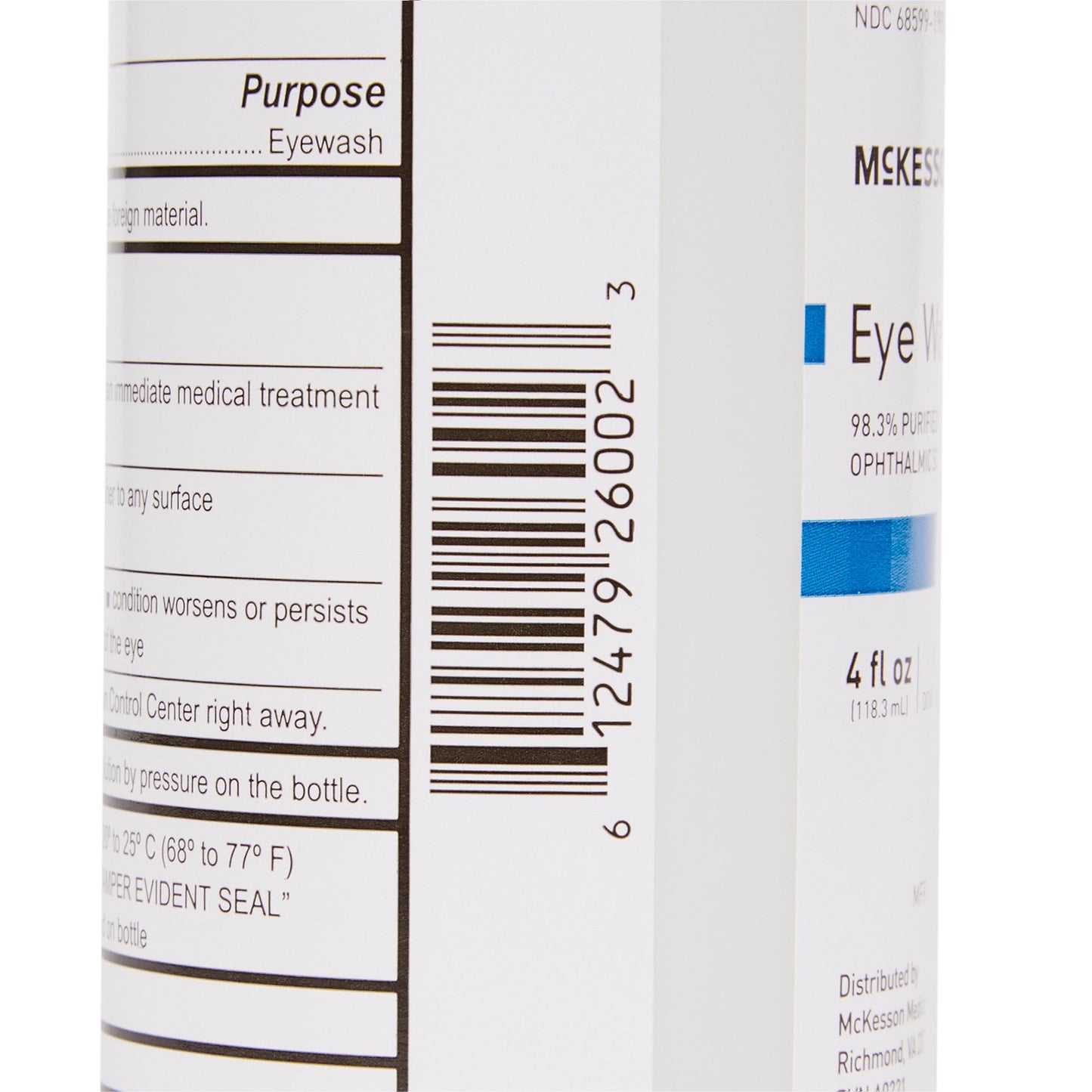 EYE WASH, OPHTHALMIC SOL 4OZ (48/CS)