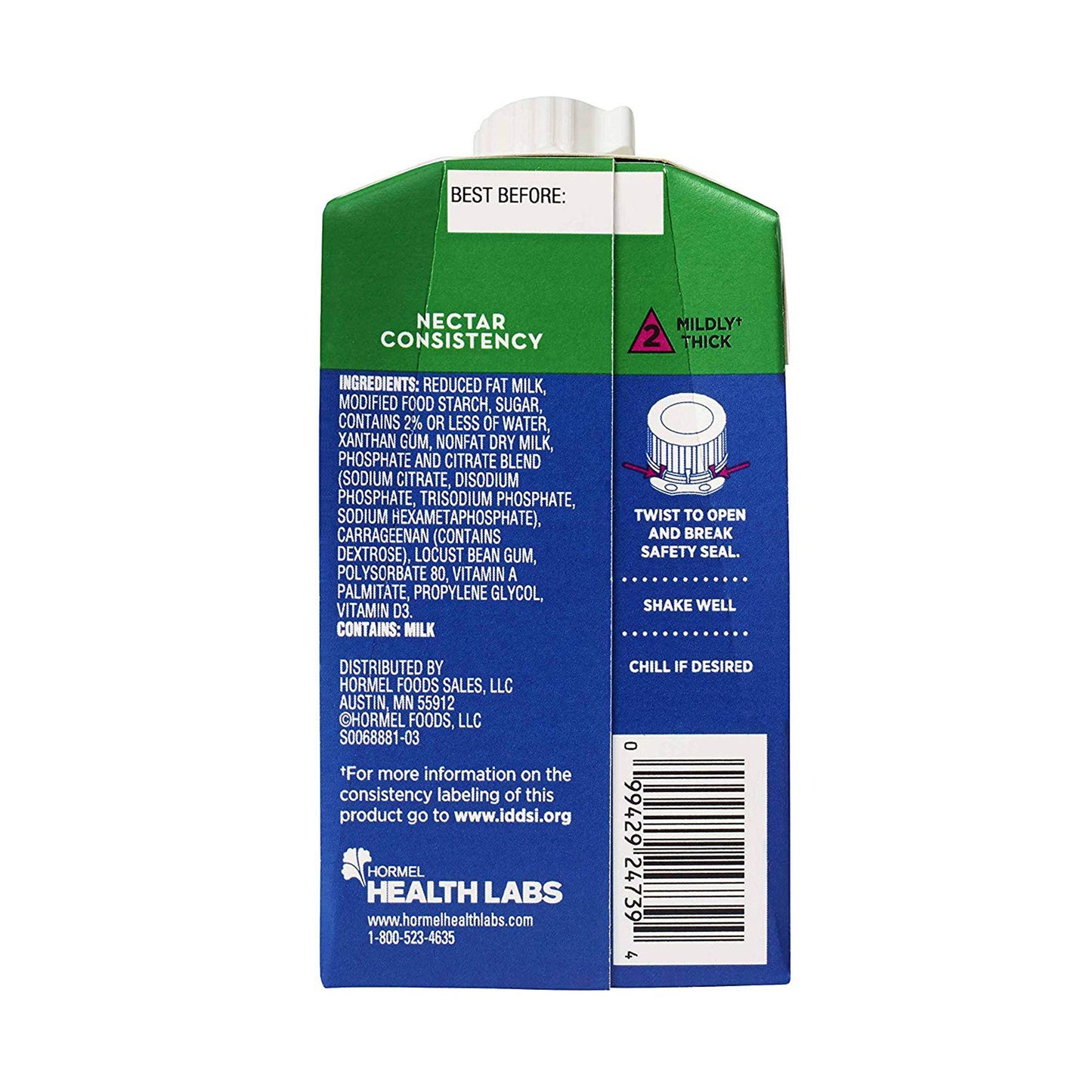 THICK & EASY, INST FOOD THICKENER NECTAR 8OZ (27/CS)