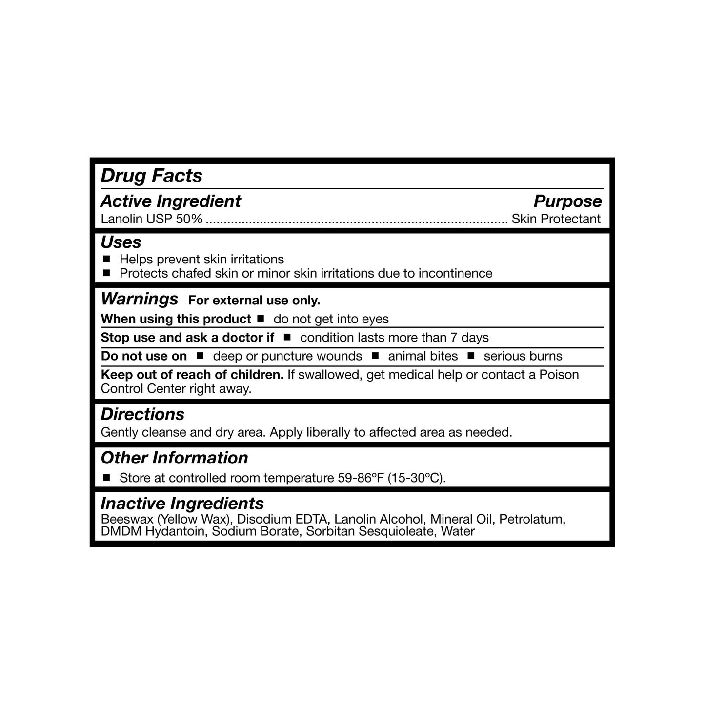 OINTMENT, SKIN PROTECT W/LANOLIN 5GM (144/BX 2BX/CS)