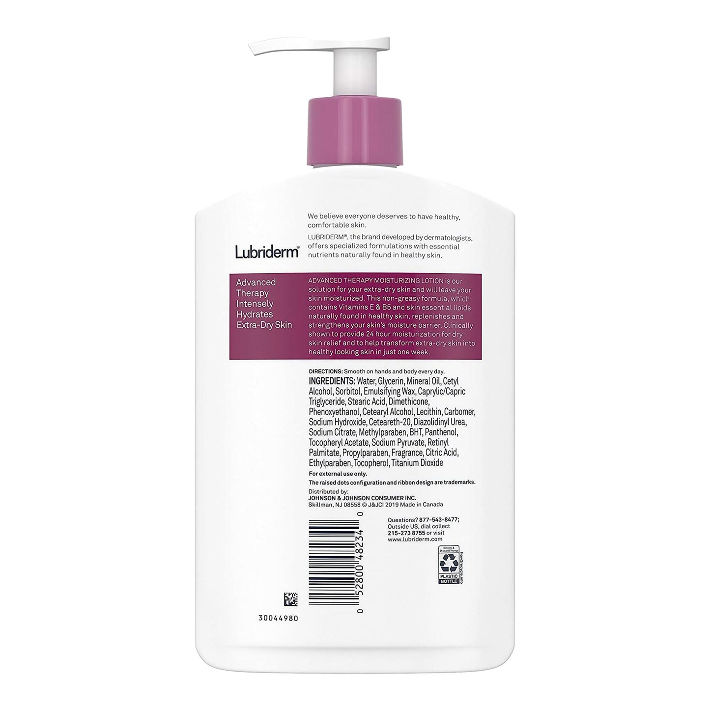 LOTION, LUBRIDERM ADVANCE THERAPY 16OZ 9PFIZ