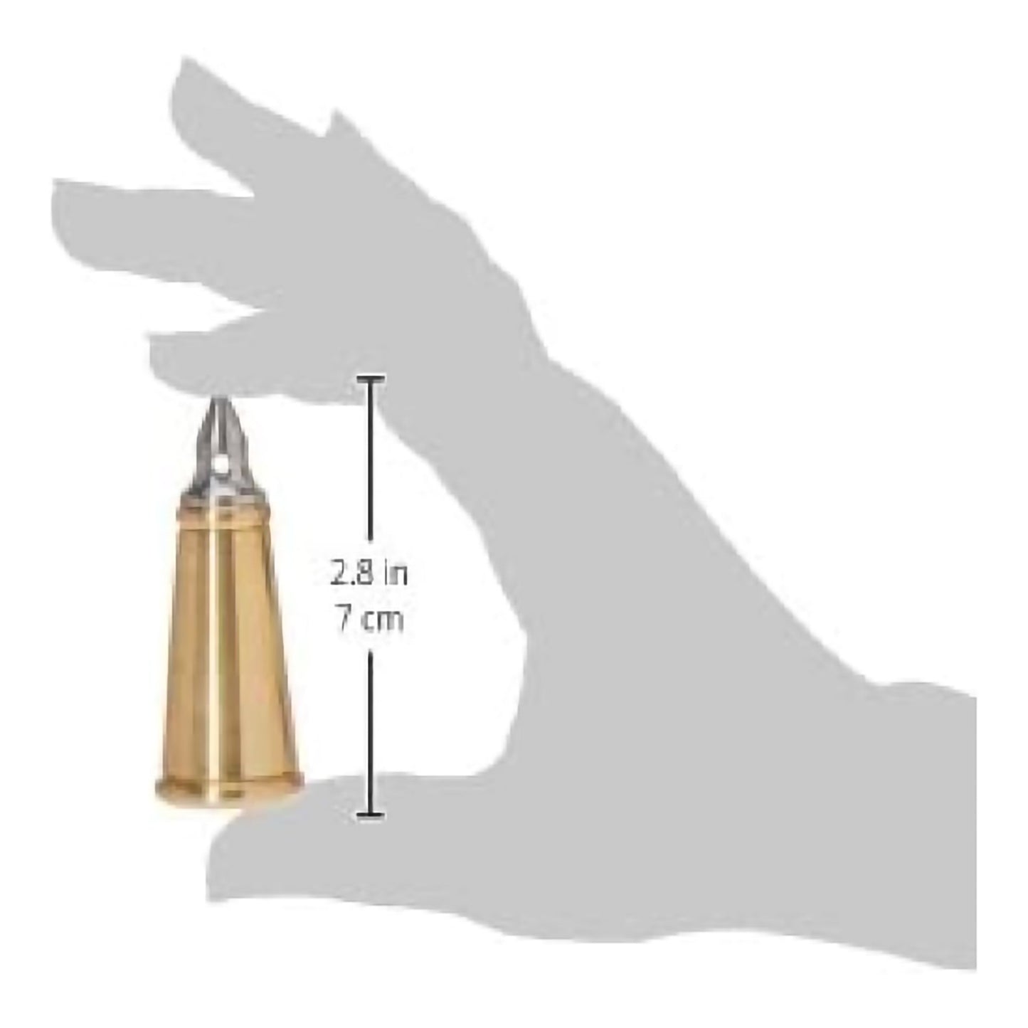 TIP COMBO, F/WALKING STICK BRAZOS LEE VALLEY SPIKE METAL/RBR