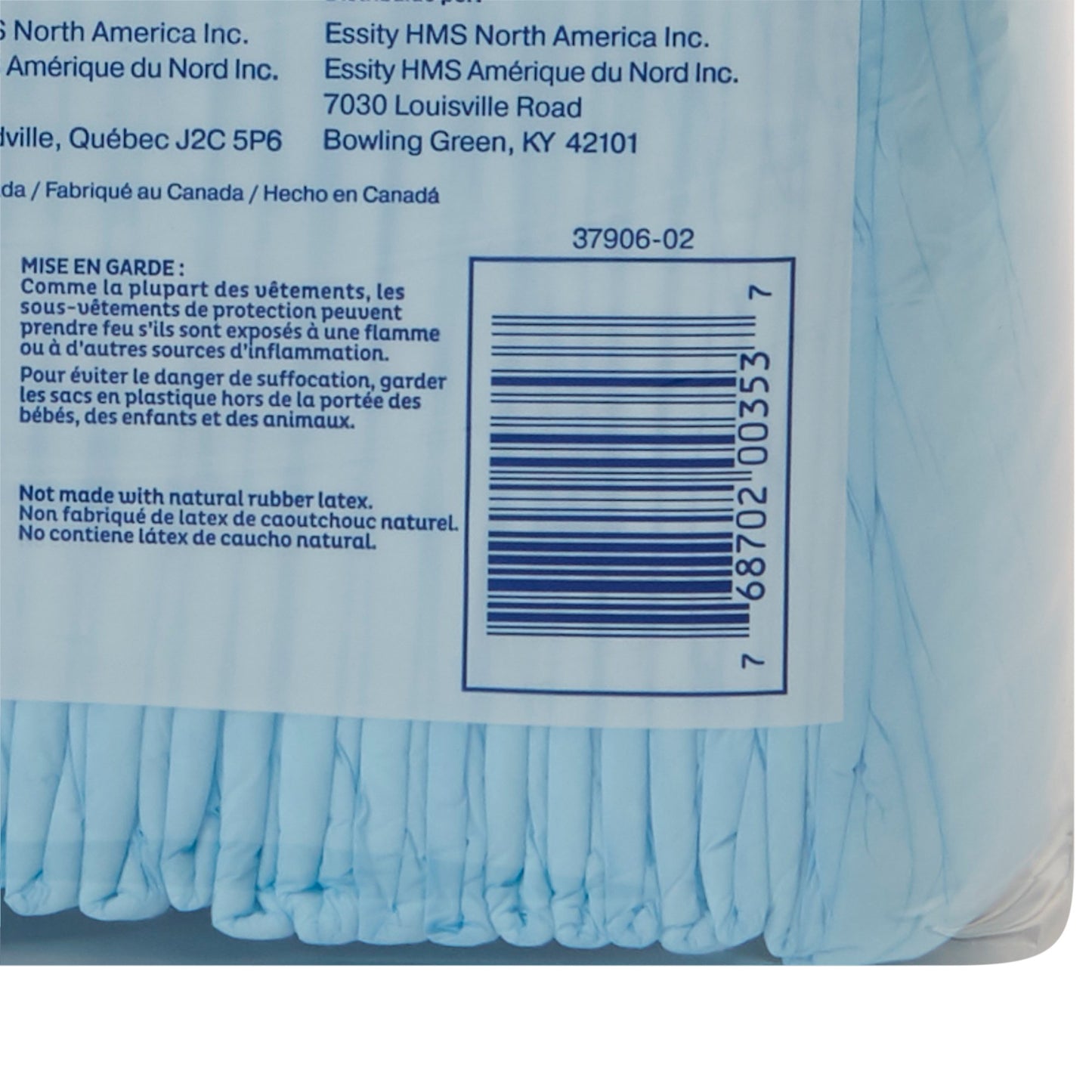 UNDERPAD, HARMONIE EXT 17X24 (25/PK 12PK/CS) SCAPER