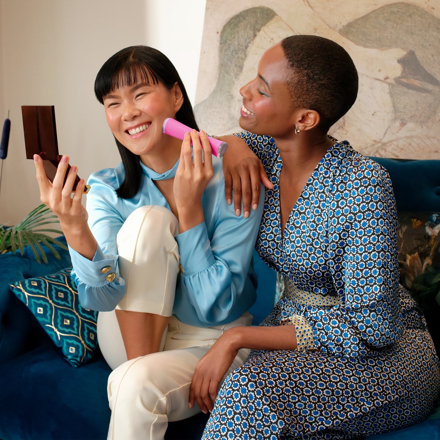 DEVICE, SPOT TRTMT ESPADA 2 LED BLU LT PEARL PNK