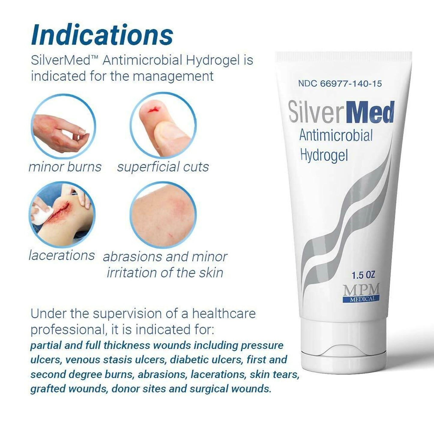 SILVERMED, GEL F/WND CARE
