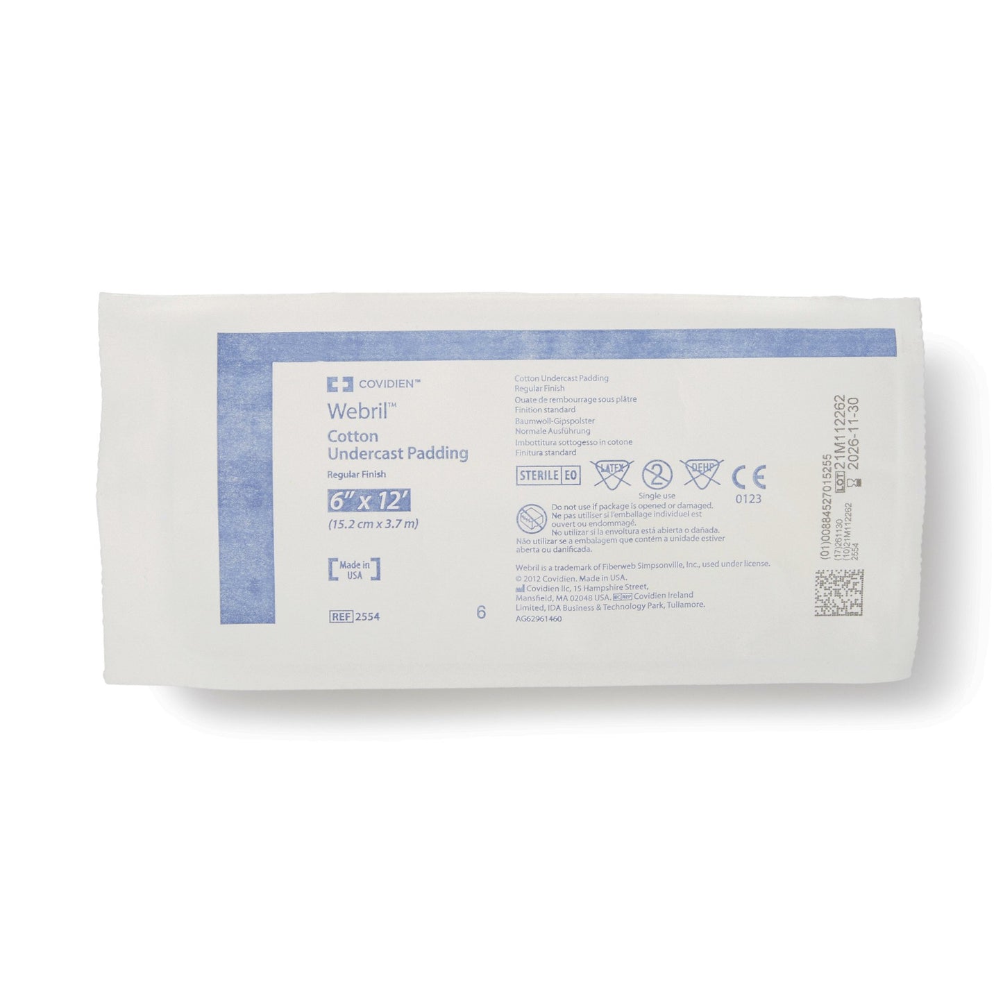 PADDING, CAST WEBRIL STR 6" (24/CS) KENDAL