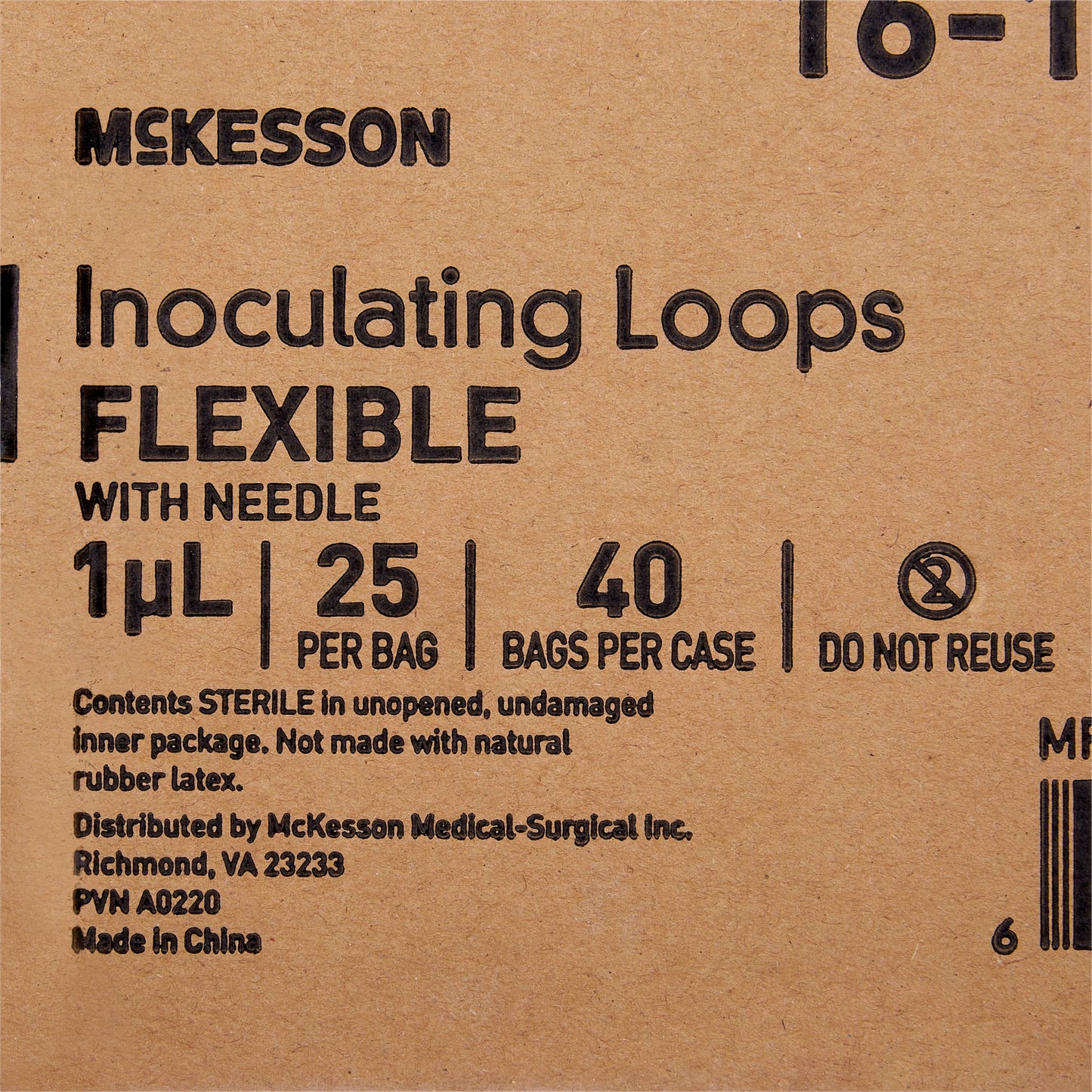 LOOP, INOCULATING FLEX W/NEEDLE 1UL (25/BG 40BG/CS)