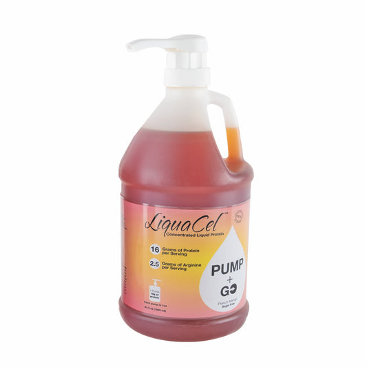 PROTEIN, +GO LIQ PUMP LIQUACELPEACH MANGO 64OZ (2/CS)