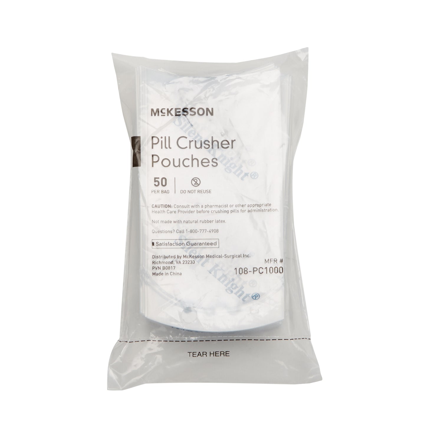 POUCH, PILL QUICK CRUSH (50/PK20PK/BX 8BX/CS)