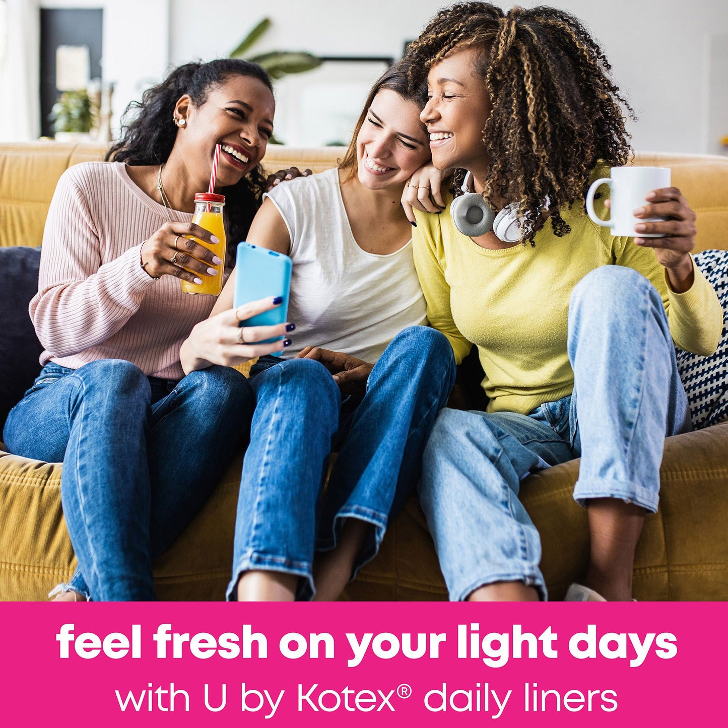 LINER, PANTY KOTEX U BARELY THERE WRAPPED (50/BX)