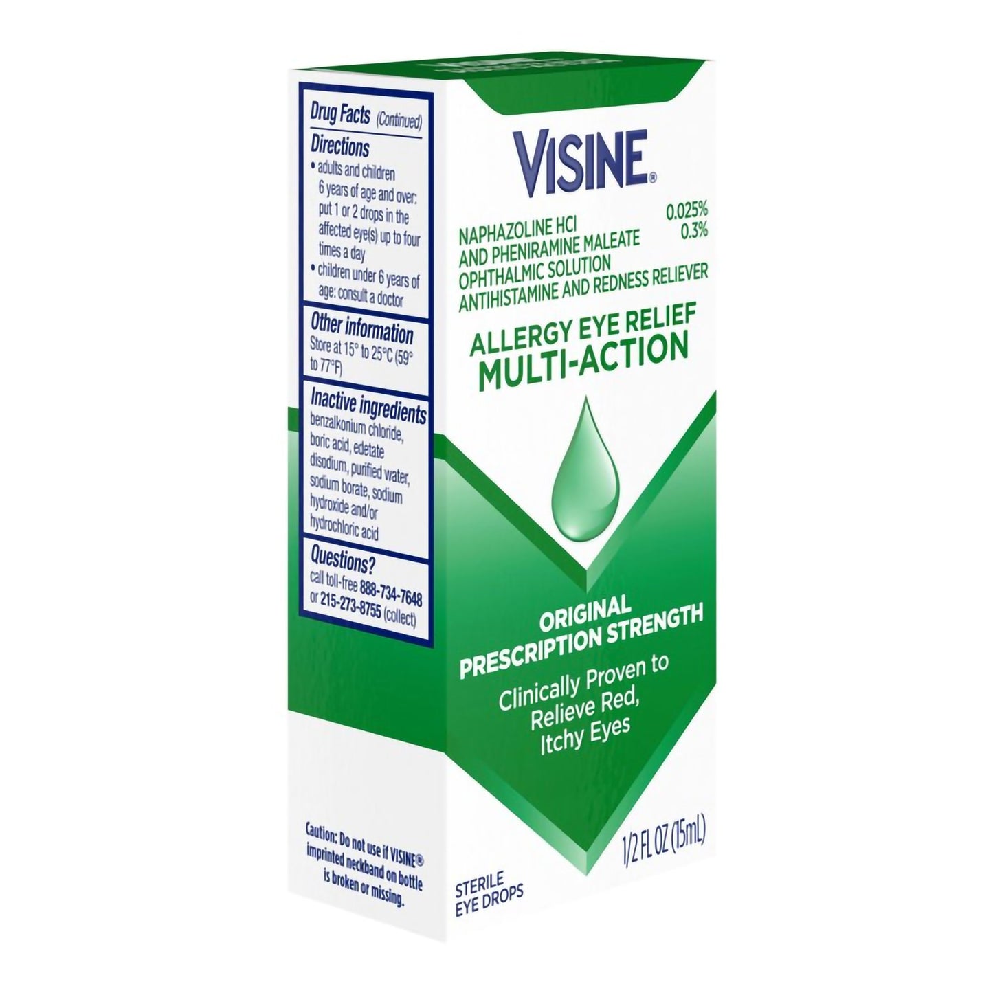 VISINE, DRP ALLERGY EYE MULTI-ACTION 0.5OZ