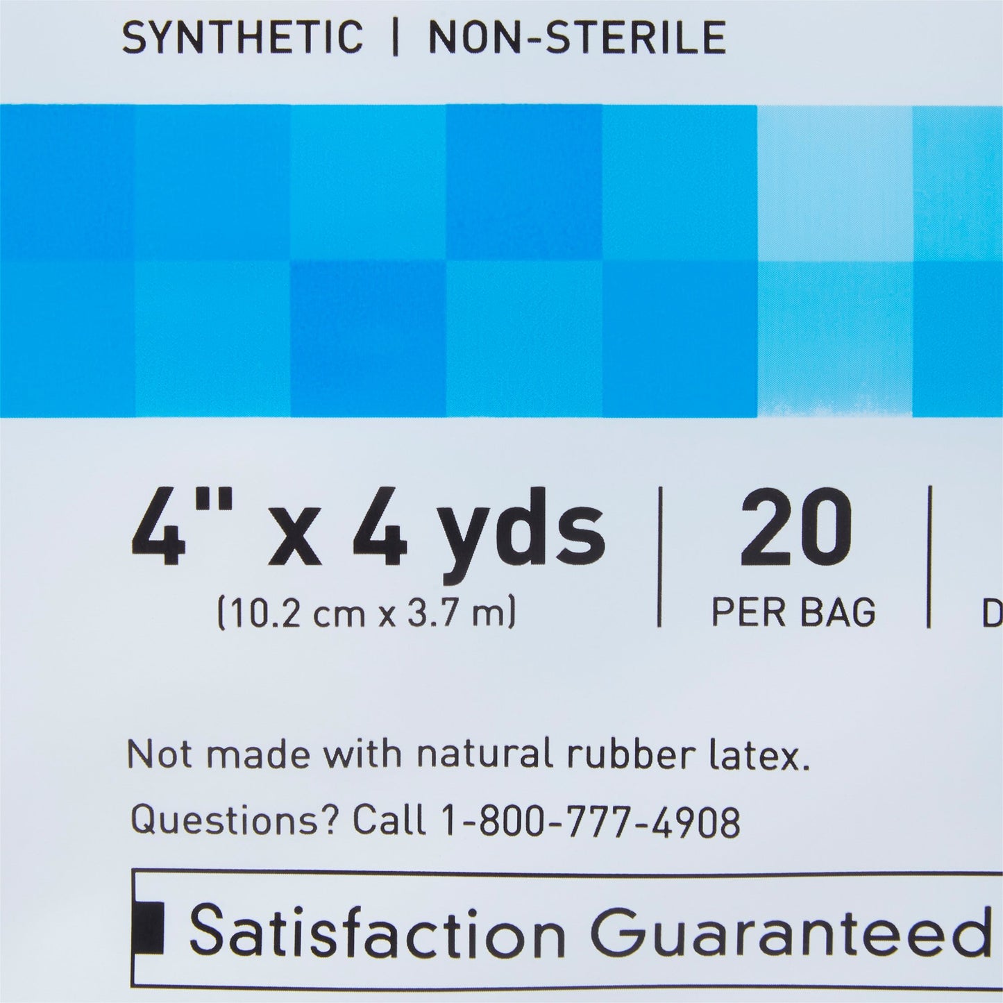 PADDING, CAST SYN 4"X4YDS (20RL/BG 4BG/CS)
