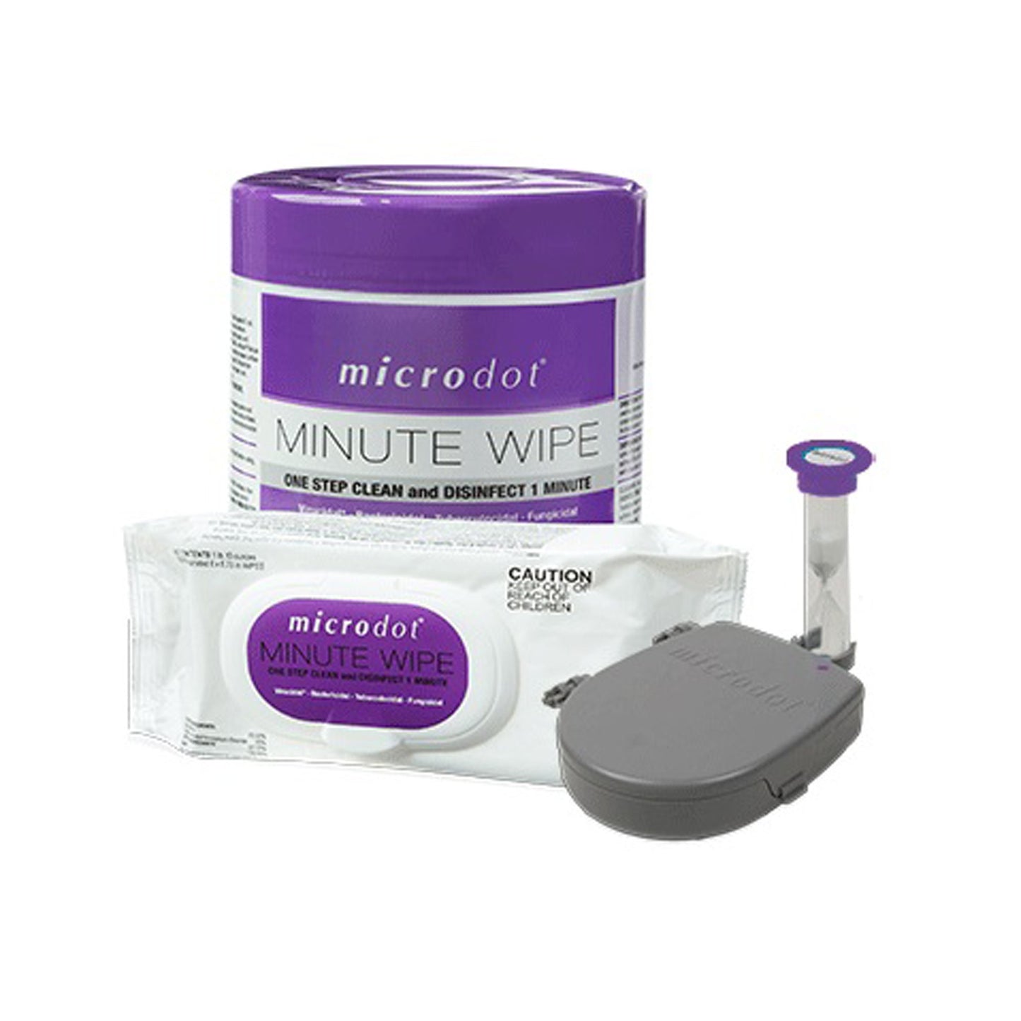 WIPE, MICRODOT MINUTE FLOWPACK(60/PK 24PK/CS)