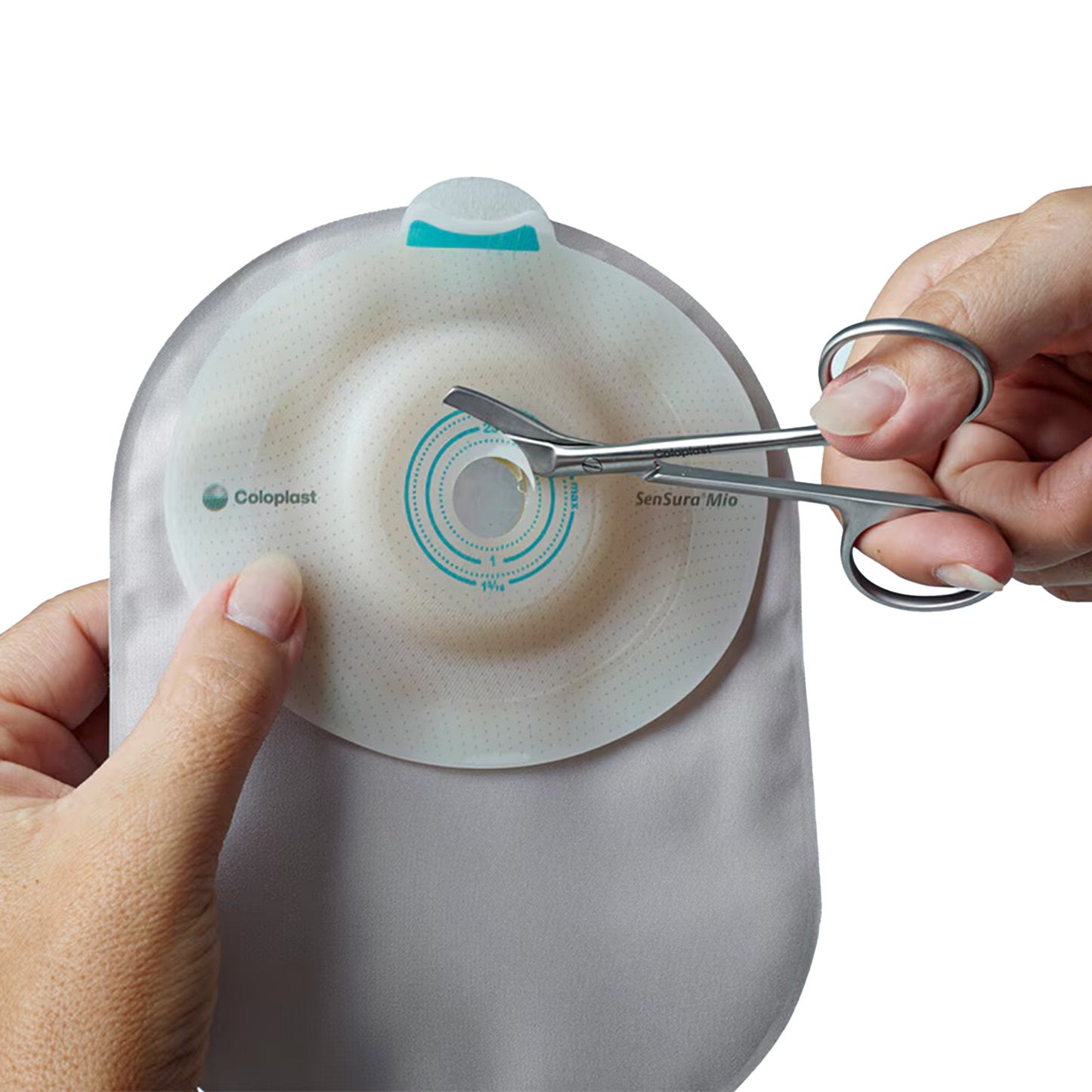 POUCH, URO CONVEX SENSURA 1PC TRANS 3/8"X2" (10/BX)