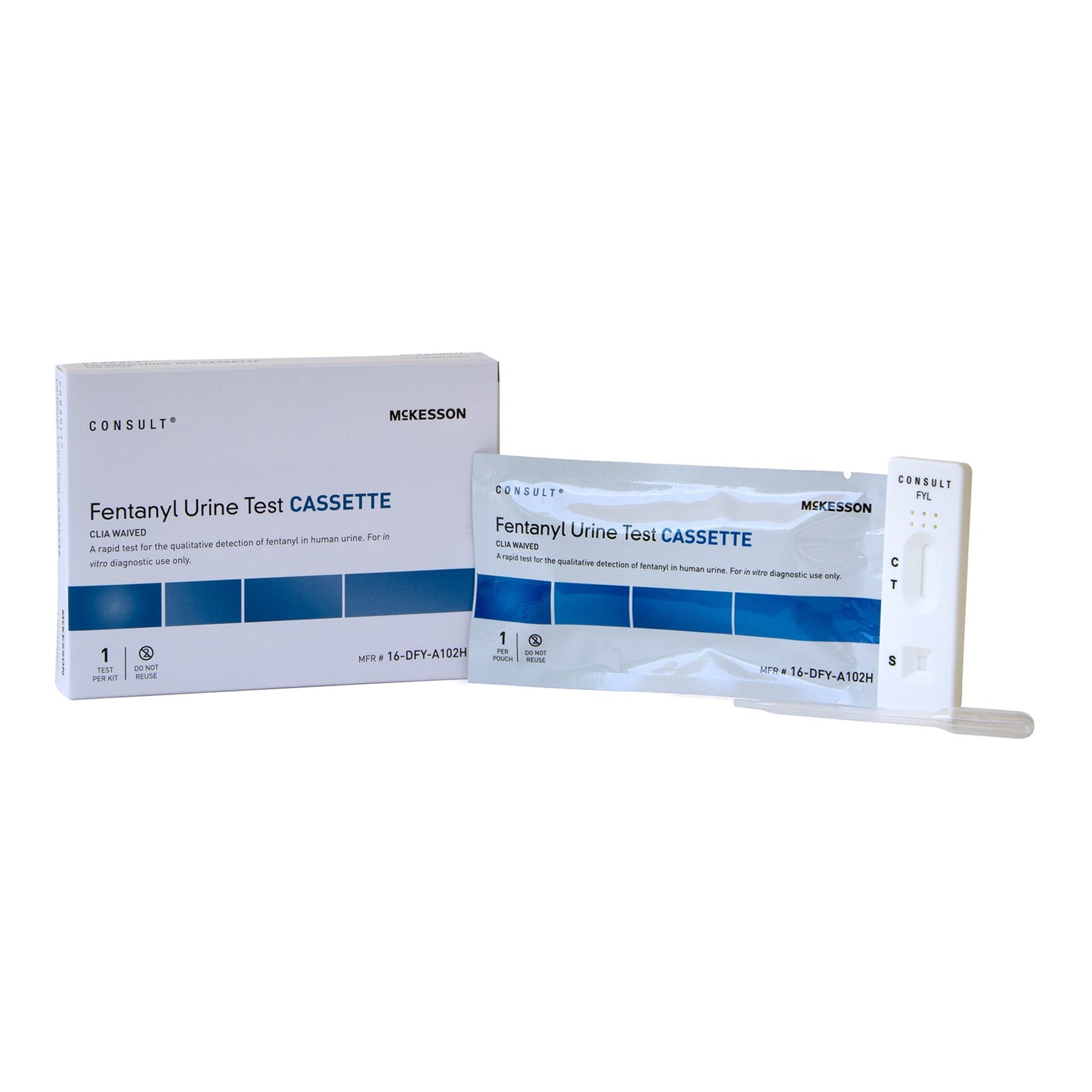 TEST KIT, FENTANYL URINE RAPIDOTC (5/KT 64KT/CS)