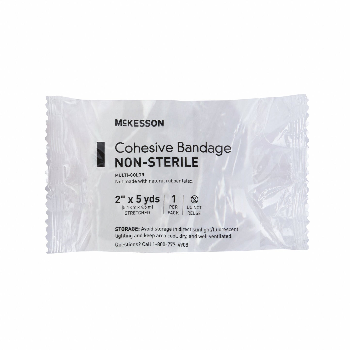 BANDAGE, COHESIVE N/S LF COLORPAK 2" (36/CS)