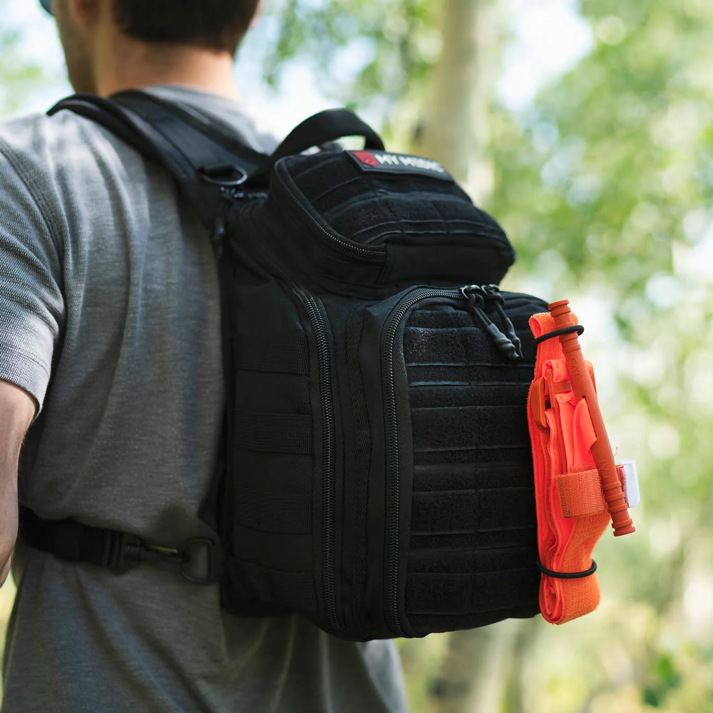 FIRST AID KIT, RECON PRO 250PCNYLON BAG RED 12.5X8.5X7.25"