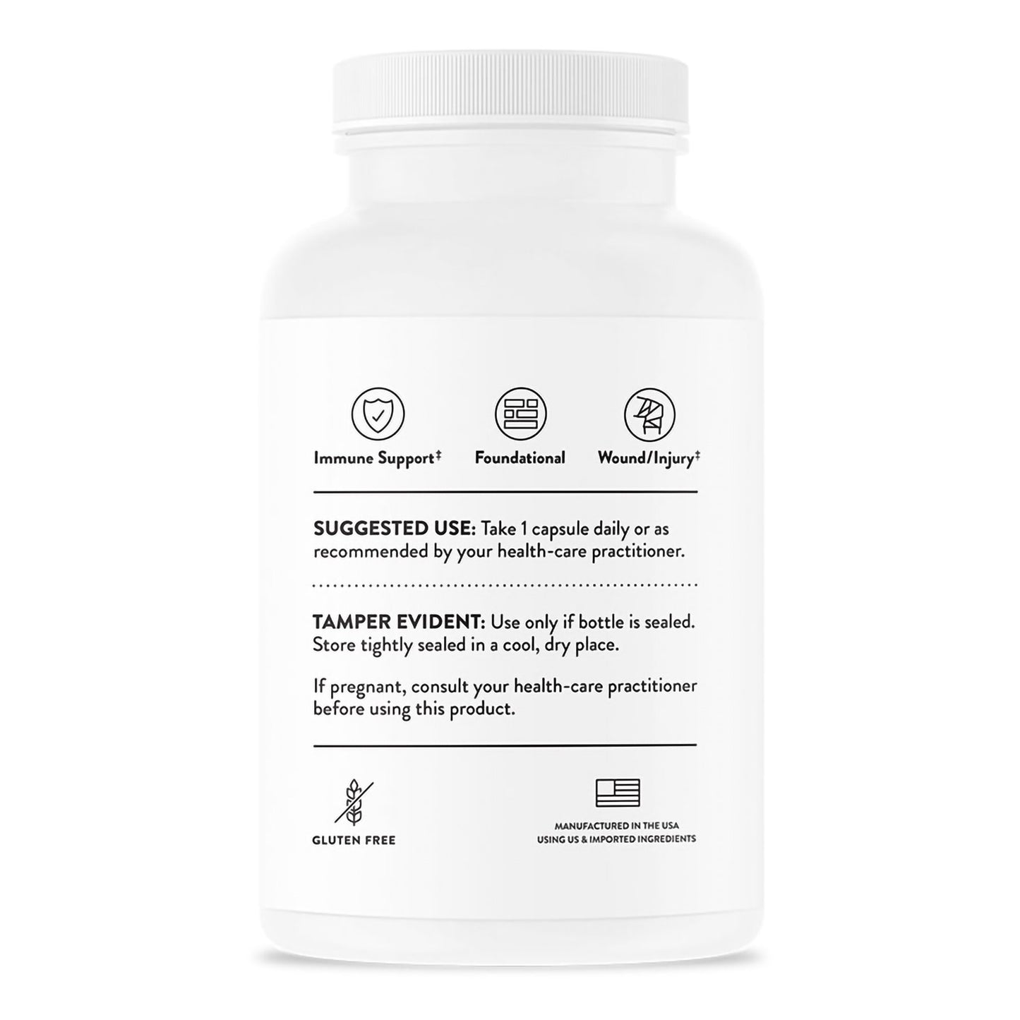 SUPPLEMENT, CAP ACID ABSCORBICVITAMIN C (60/BT 12BT/CS)