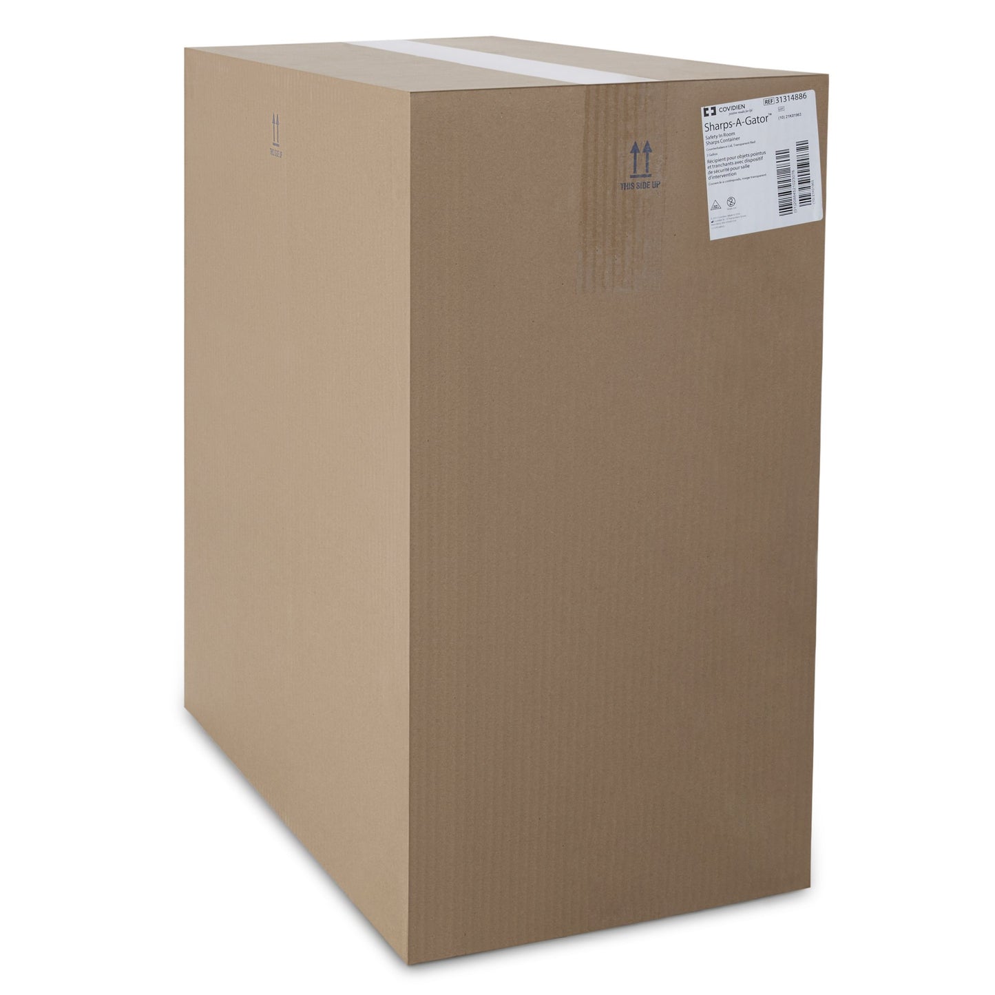 CONTAINER, SHARPS TRANS RED 3GL 4836-TR (12/CS)