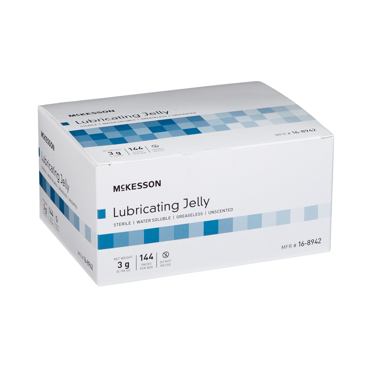 LUBRICATING JELLY, STR FOIL PKT 3GRAM (144/BX 6BX/CS)