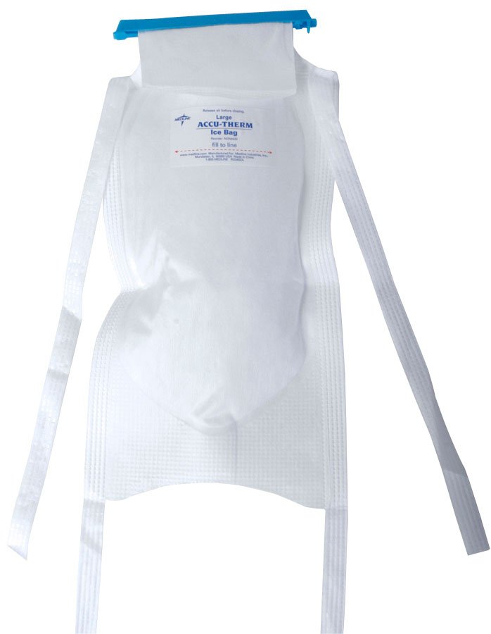 BAG, ICE 6 1/2"X14" W/4 TIES (25/BX 2BX/CS)