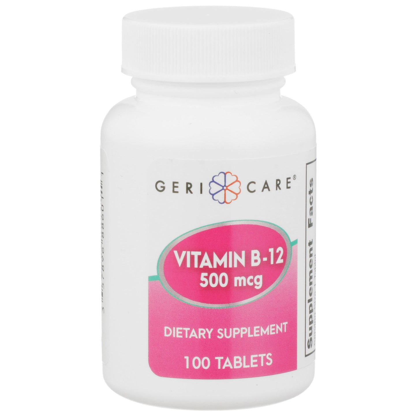 VITAMIN B-12, TAB 500MCG (100/BT 12BT/CS)