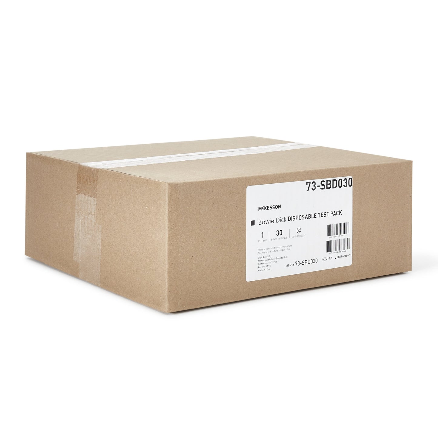 TEST PACK, BOWIE-DICK DISP (30TESTS/CS)