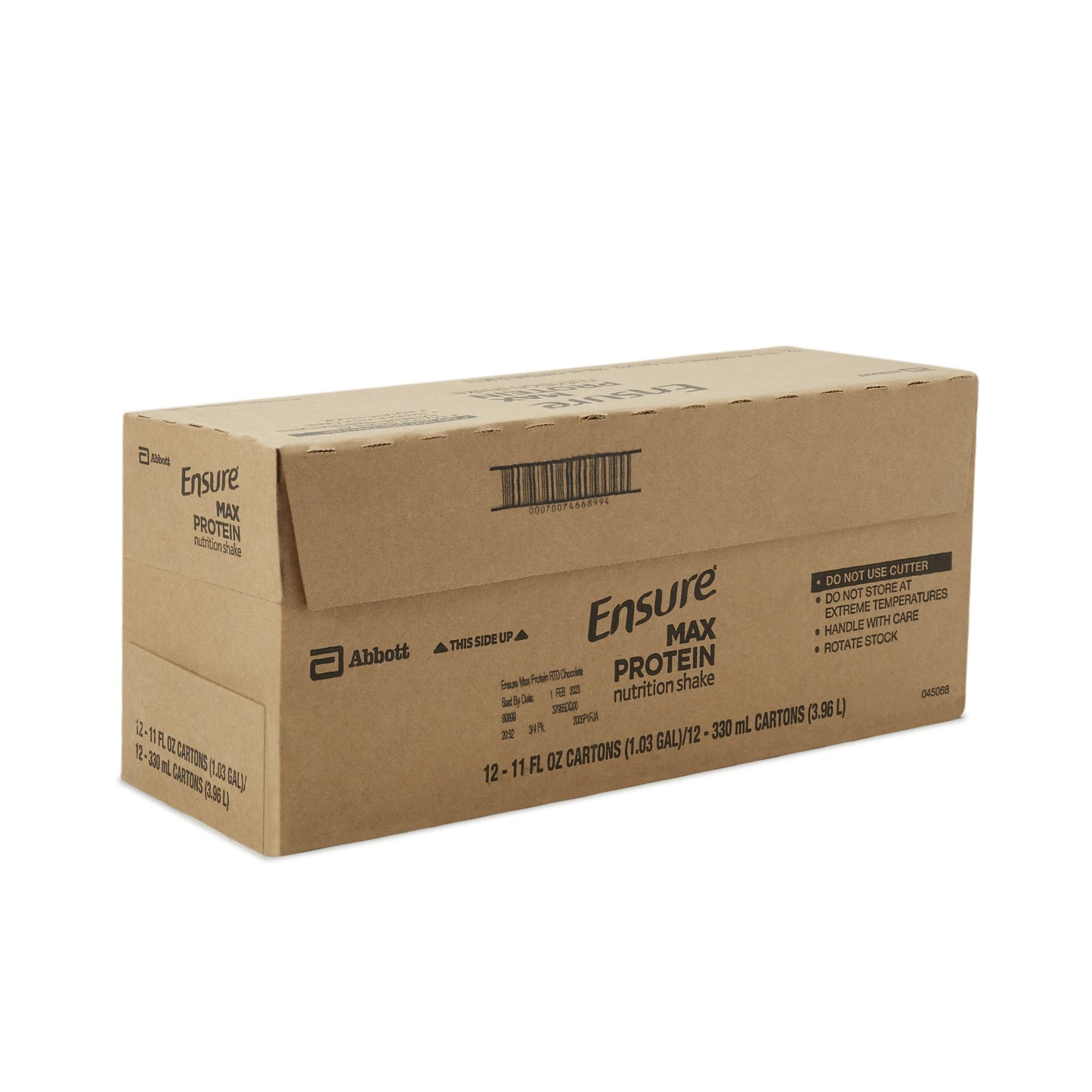 ENSURE, MAX PROTEIN RTD CAFE MILK CHOC 300ML (4/PK 3PK/CS)