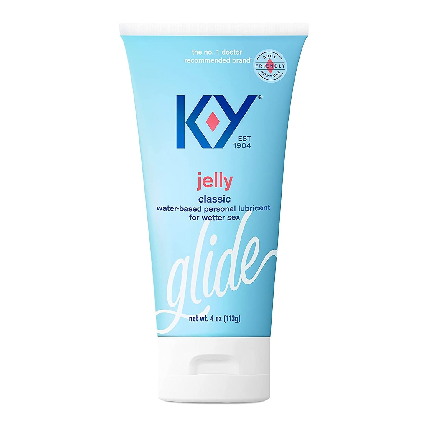 LUBRICATING JELLY, K-Y 4OZ TUBE