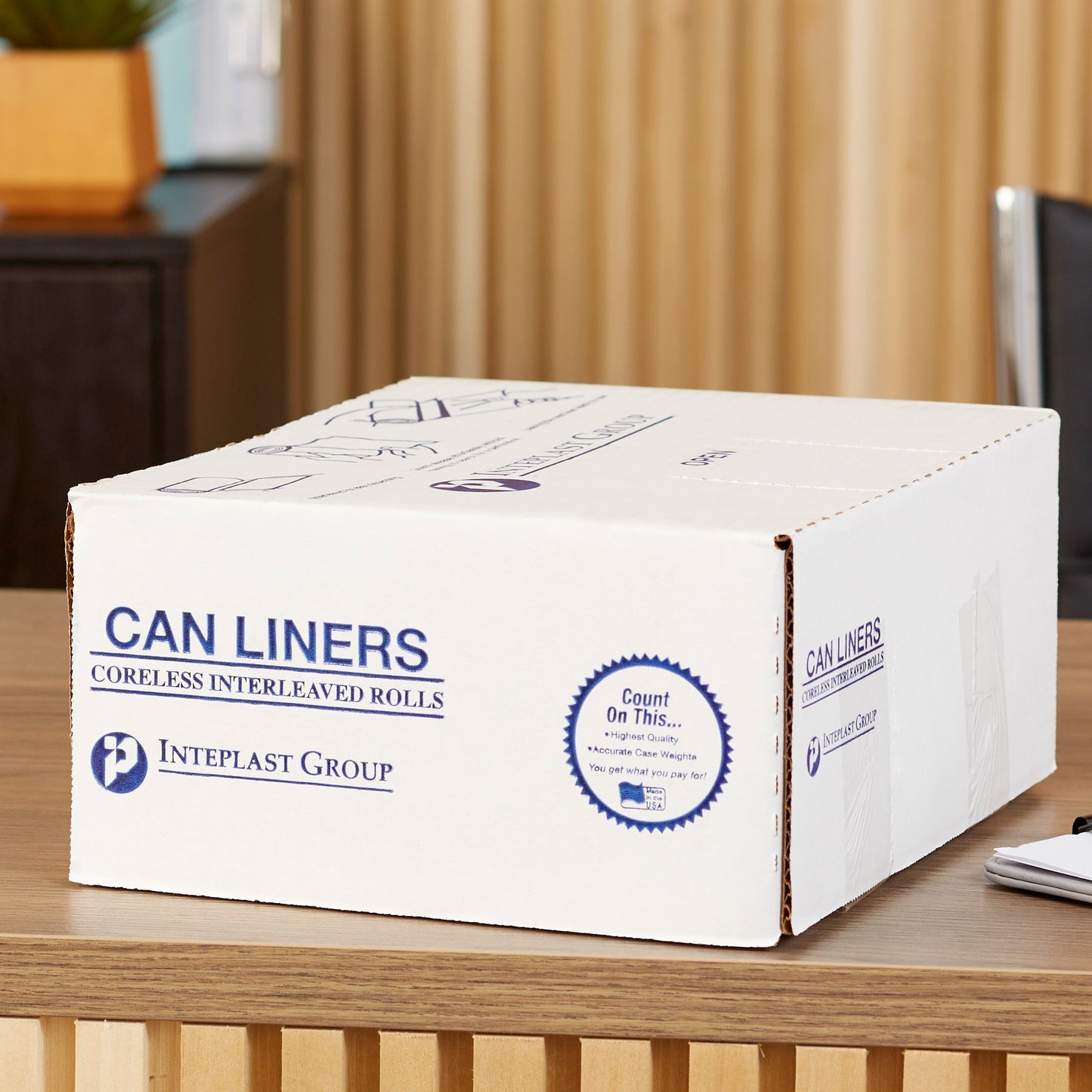 LINER, CAN CLR 0.90MIL 40"X46"40-45GL (100/CS)